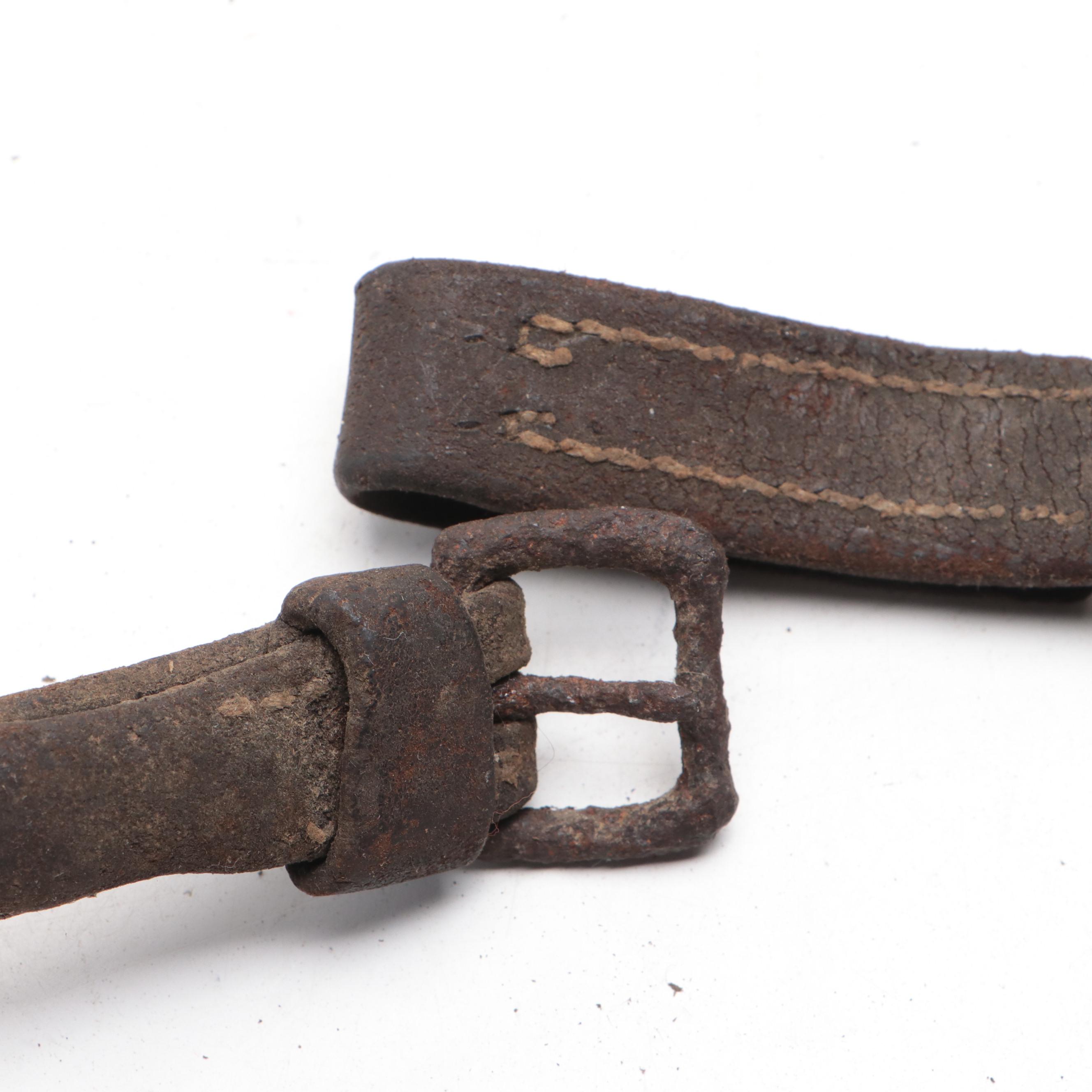 Indian Wars Era U.S. Army Leather Bridle, Late 19th Century