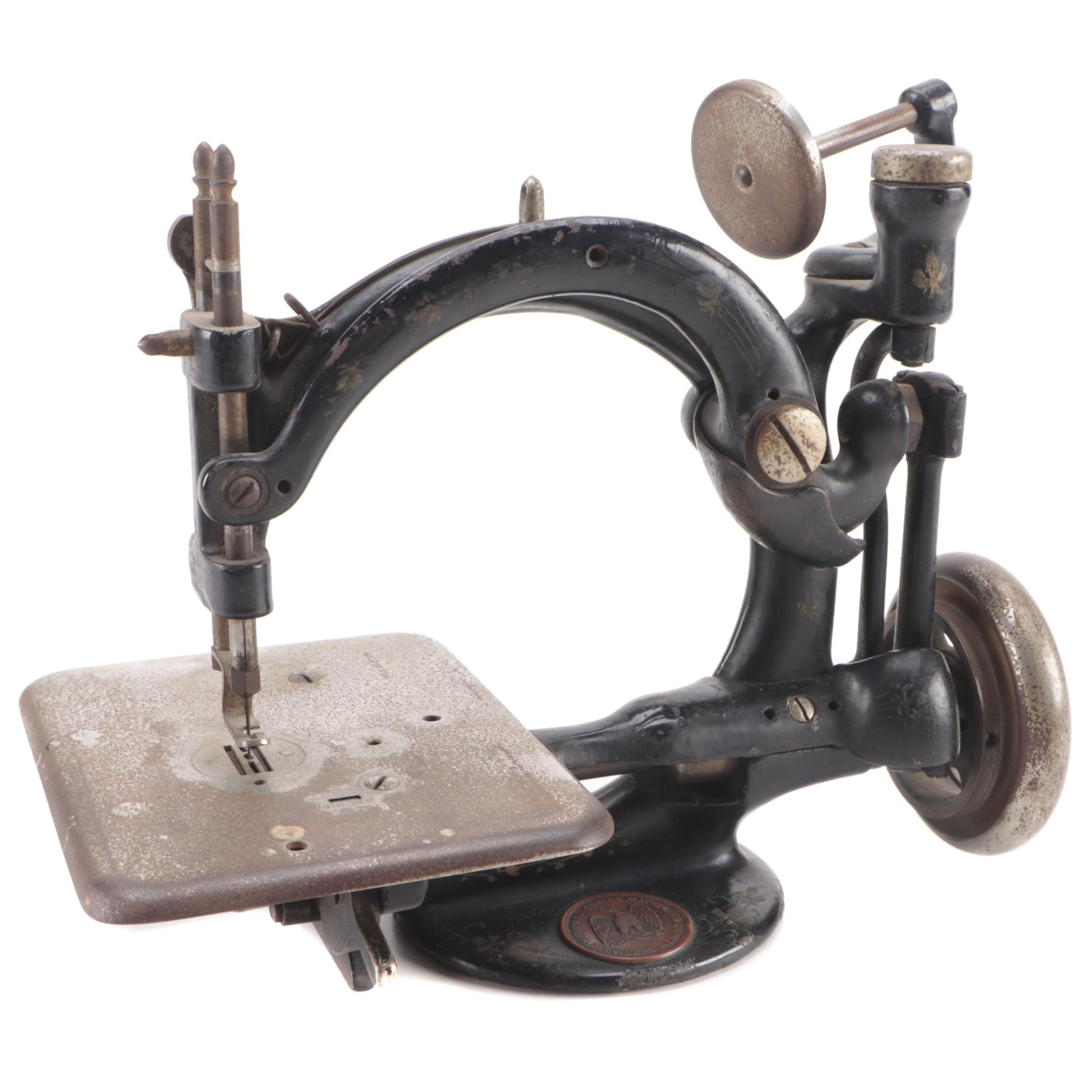 National Sewing Machine Co. Manual Sewing Machine, Late 19th/ Early 20th Century