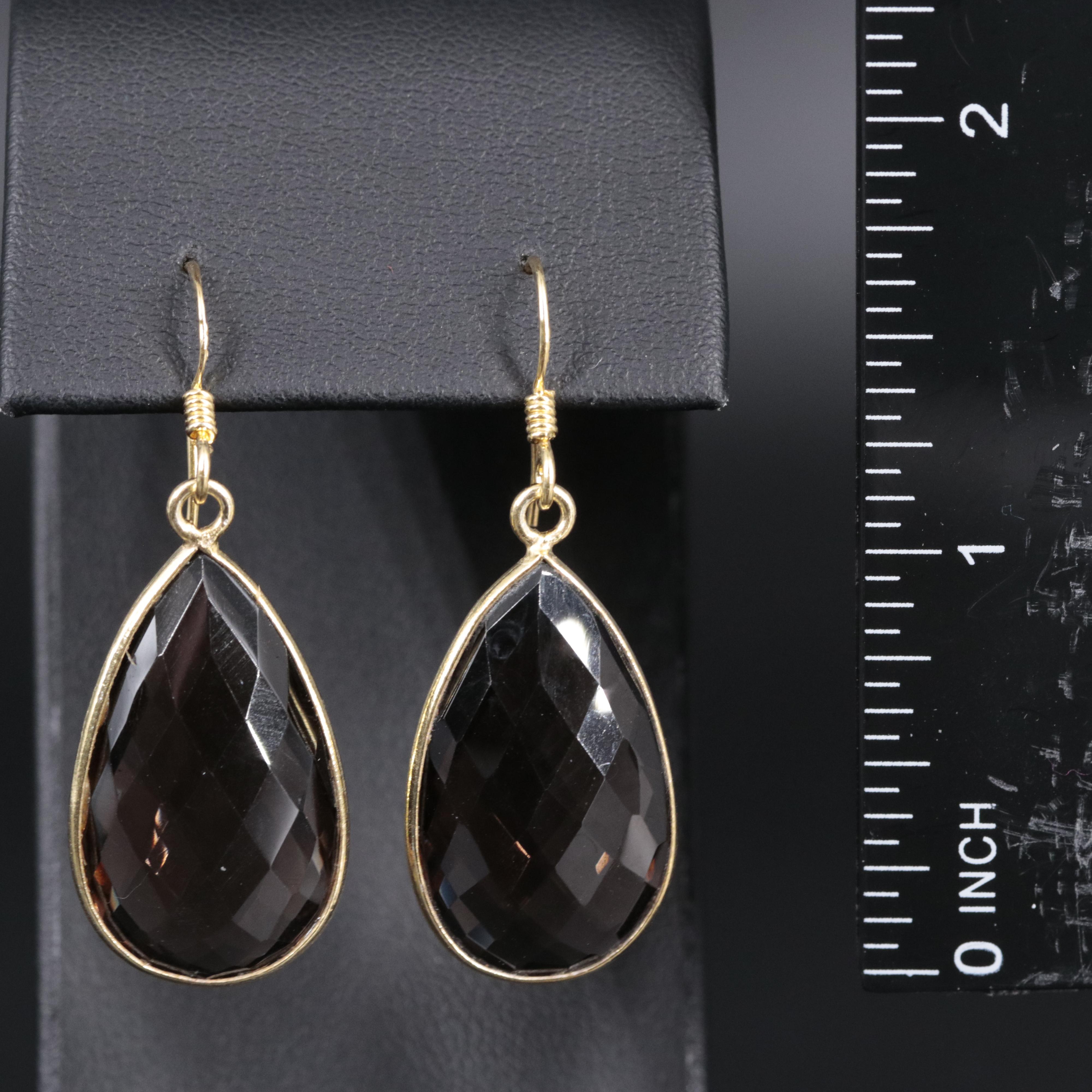 Sterling Silver Earrings Featuring Gemstones