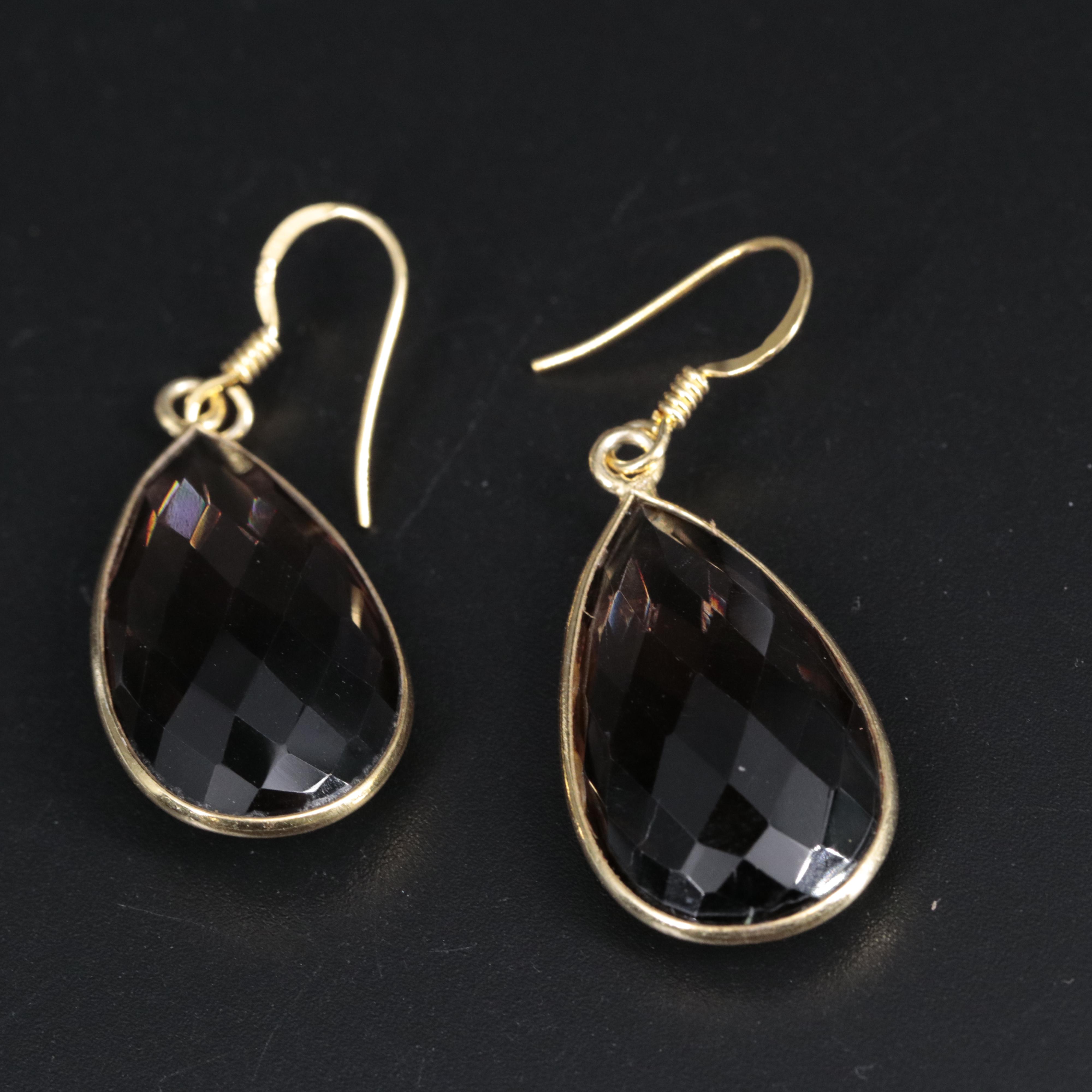 Sterling Silver Earrings Featuring Gemstones