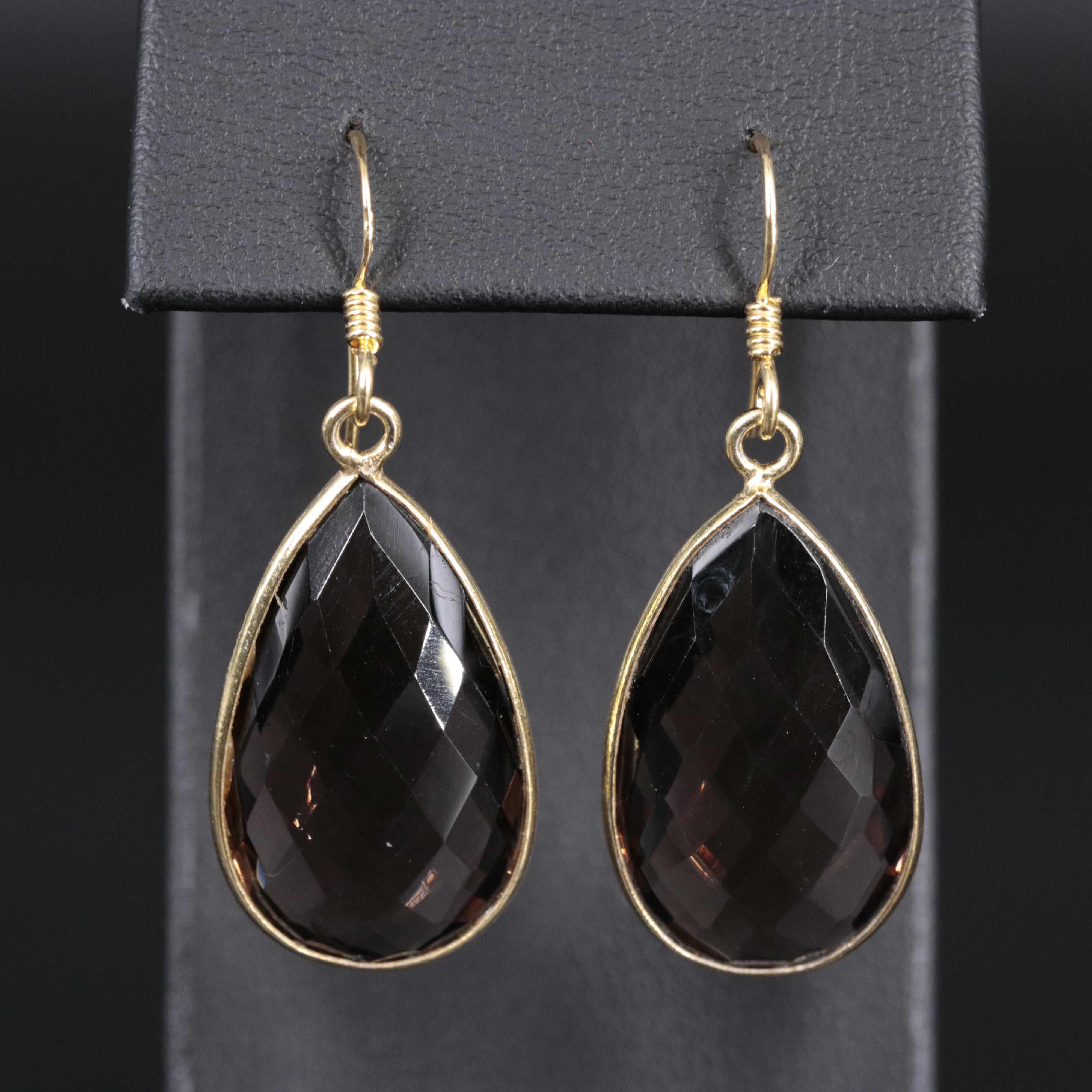 Sterling Silver Earrings Featuring Gemstones