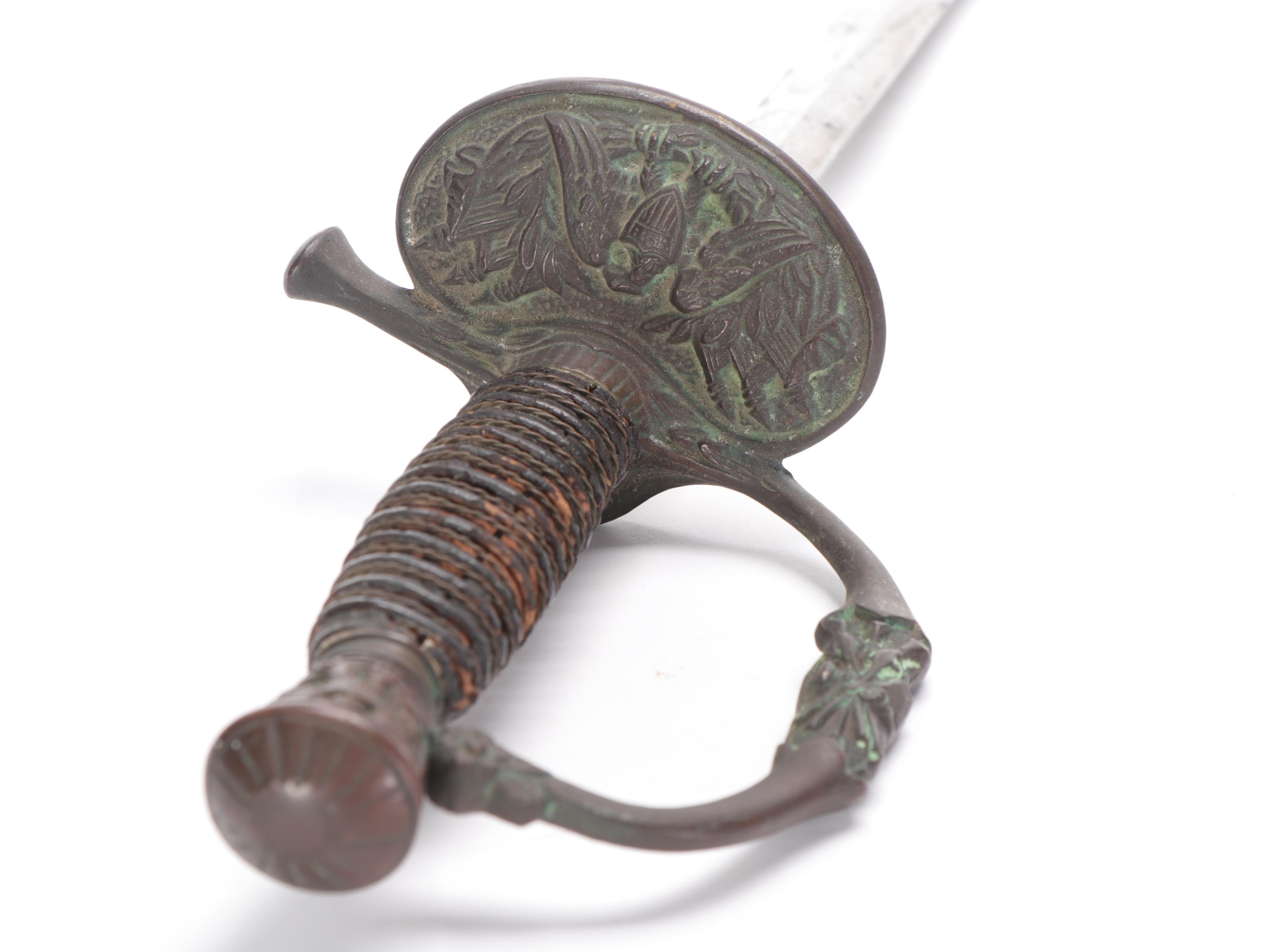 Francis Bannerman Civil War Era U. S. Army Officer Sword, Mid-19th Century