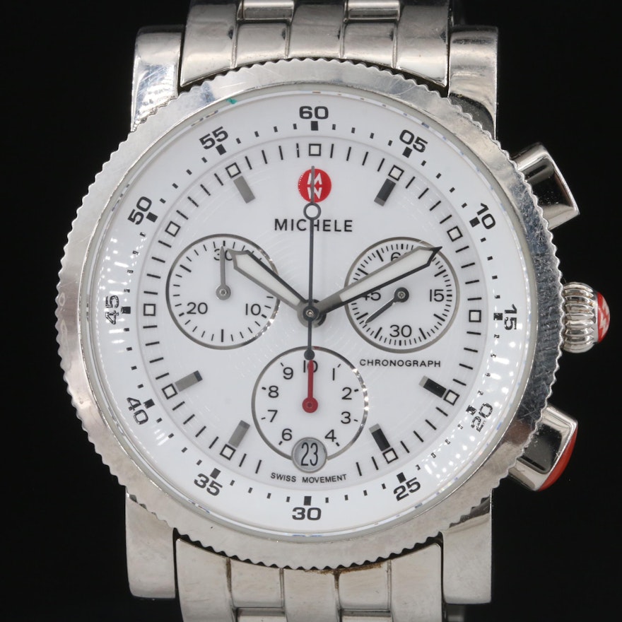 Michele Sport Sail Chronograph Wristwatch