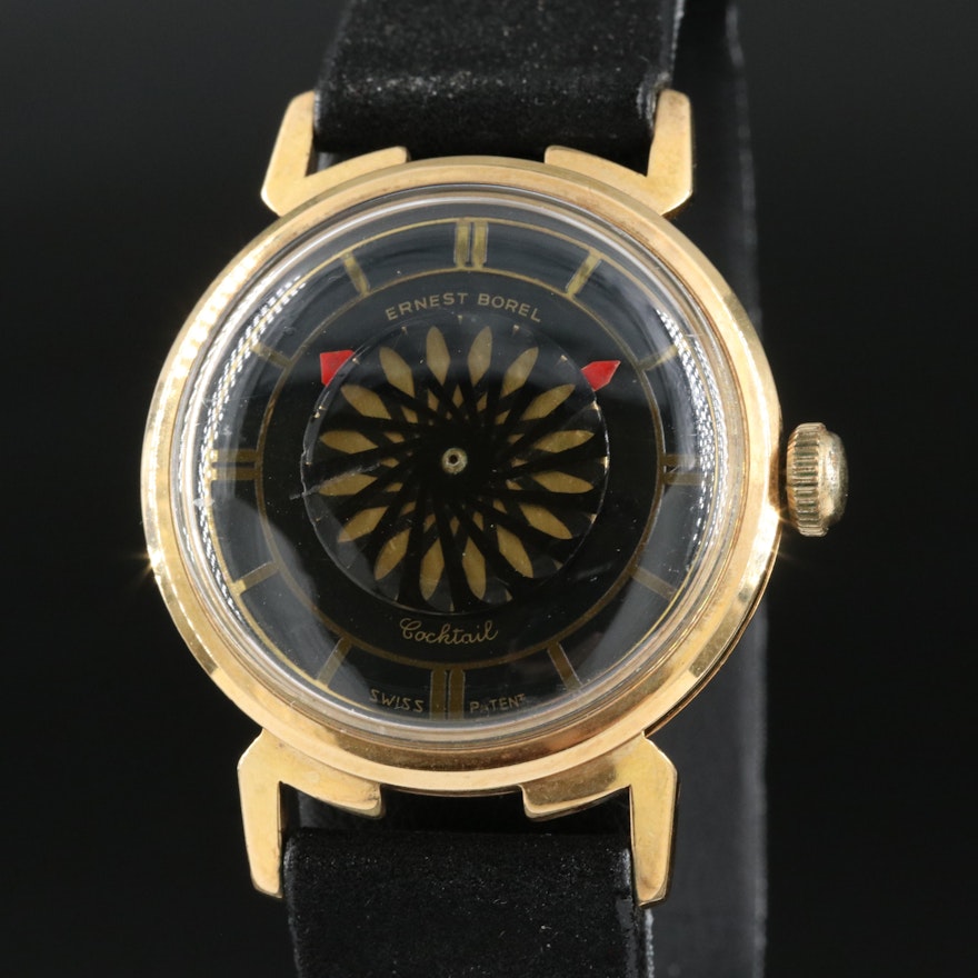 Ernest Borel Cocktail Kaleidoscope Wristwatch