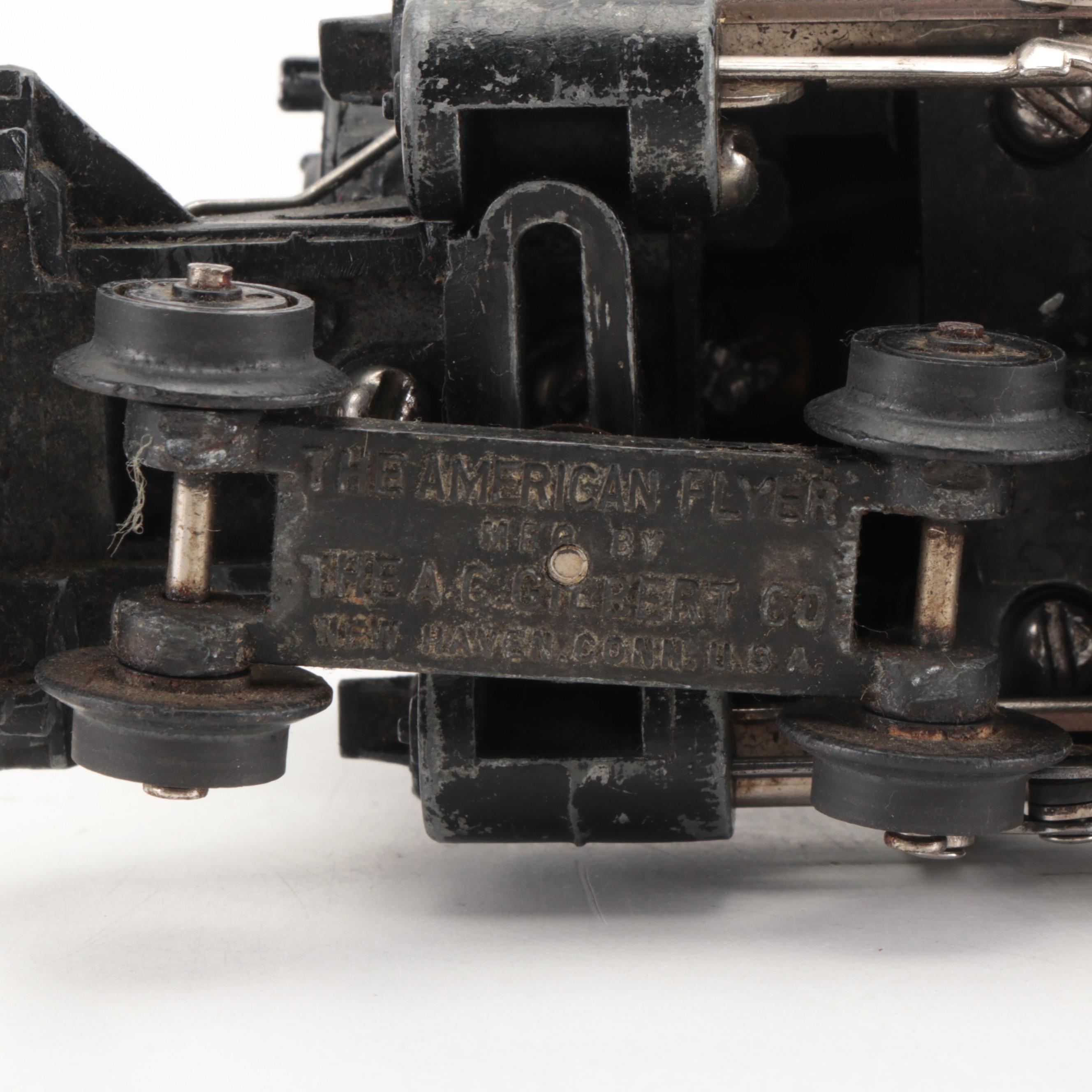 American Flyer #310 Engine with Trains, Transformer and Track