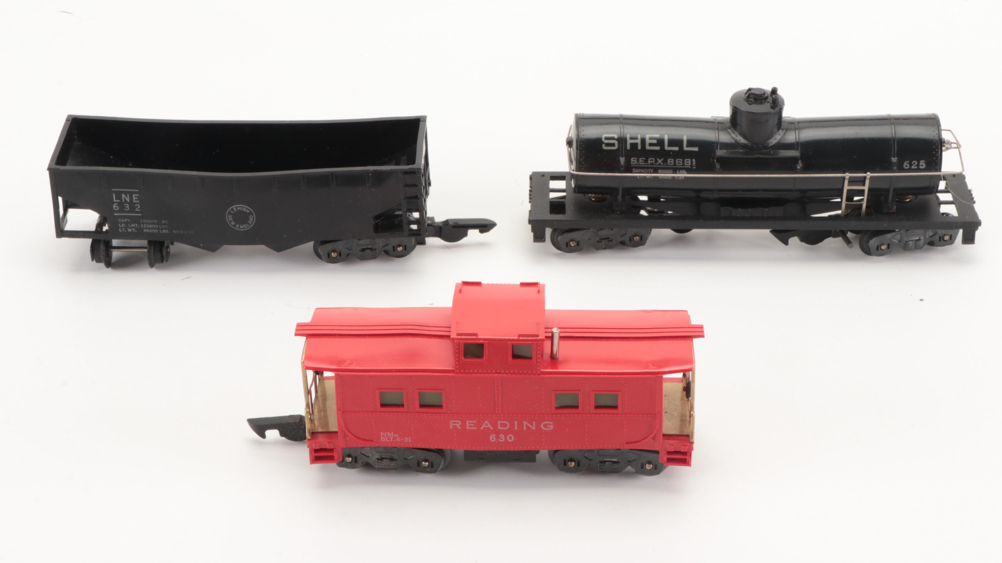 American Flyer #310 Engine with Trains, Transformer and Track