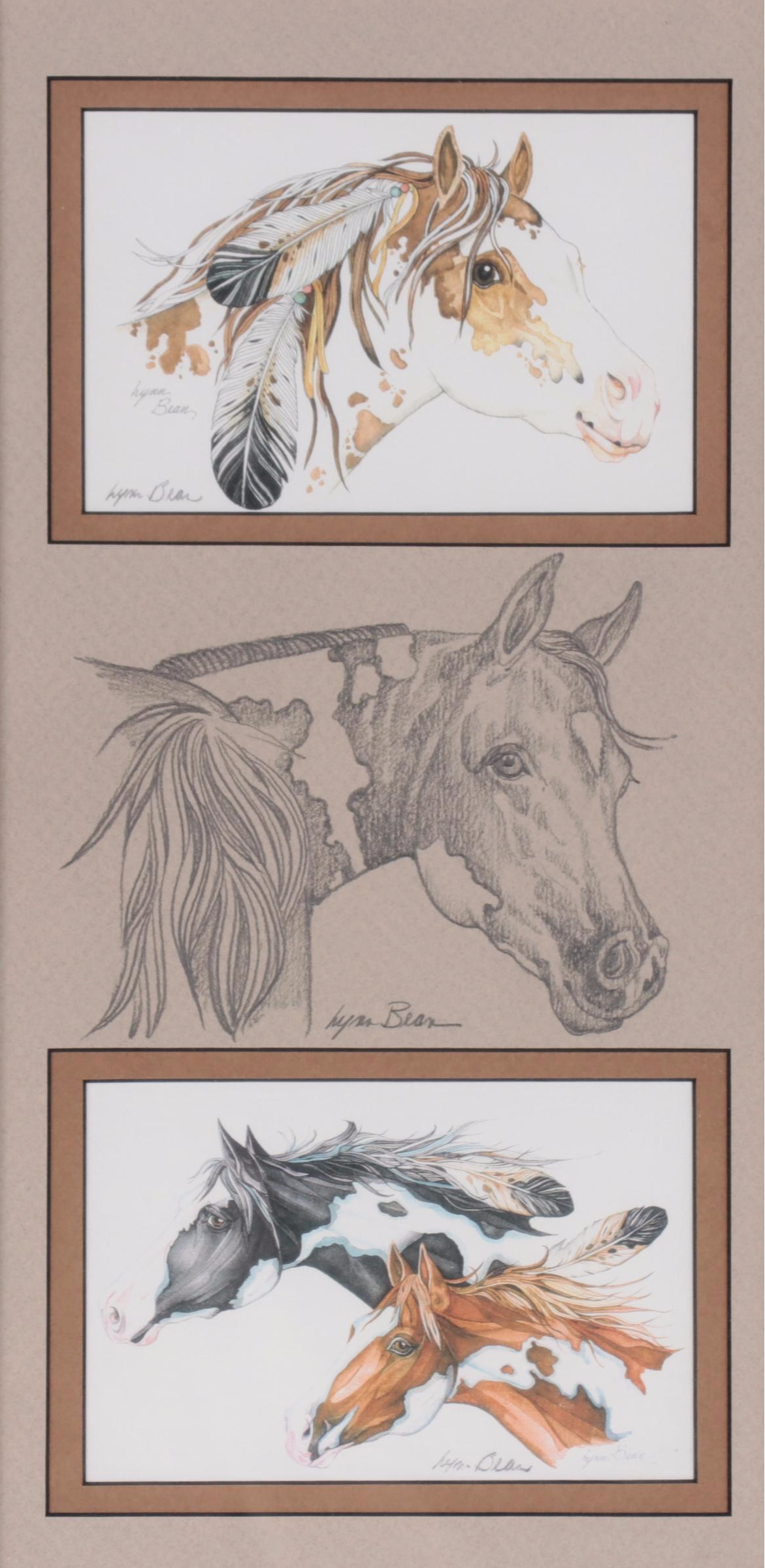 Lynn Bean Native American-Themed Digital Prints