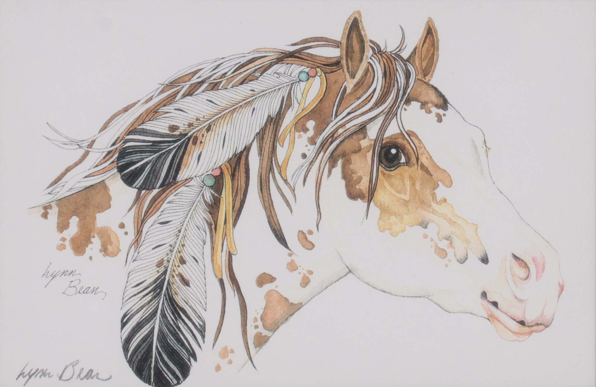 Lynn Bean Native American-Themed Digital Prints