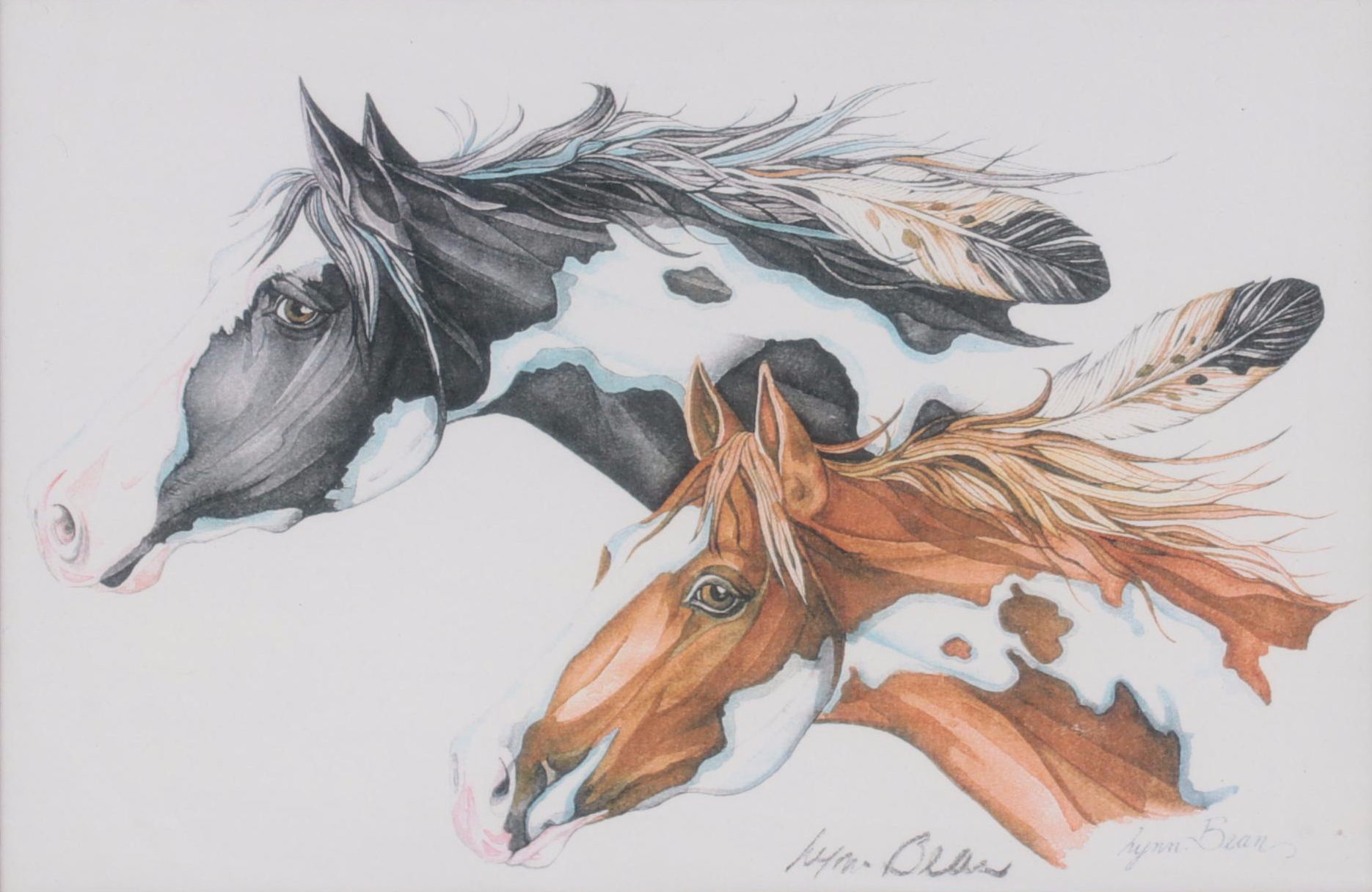 Lynn Bean Native American-Themed Digital Prints