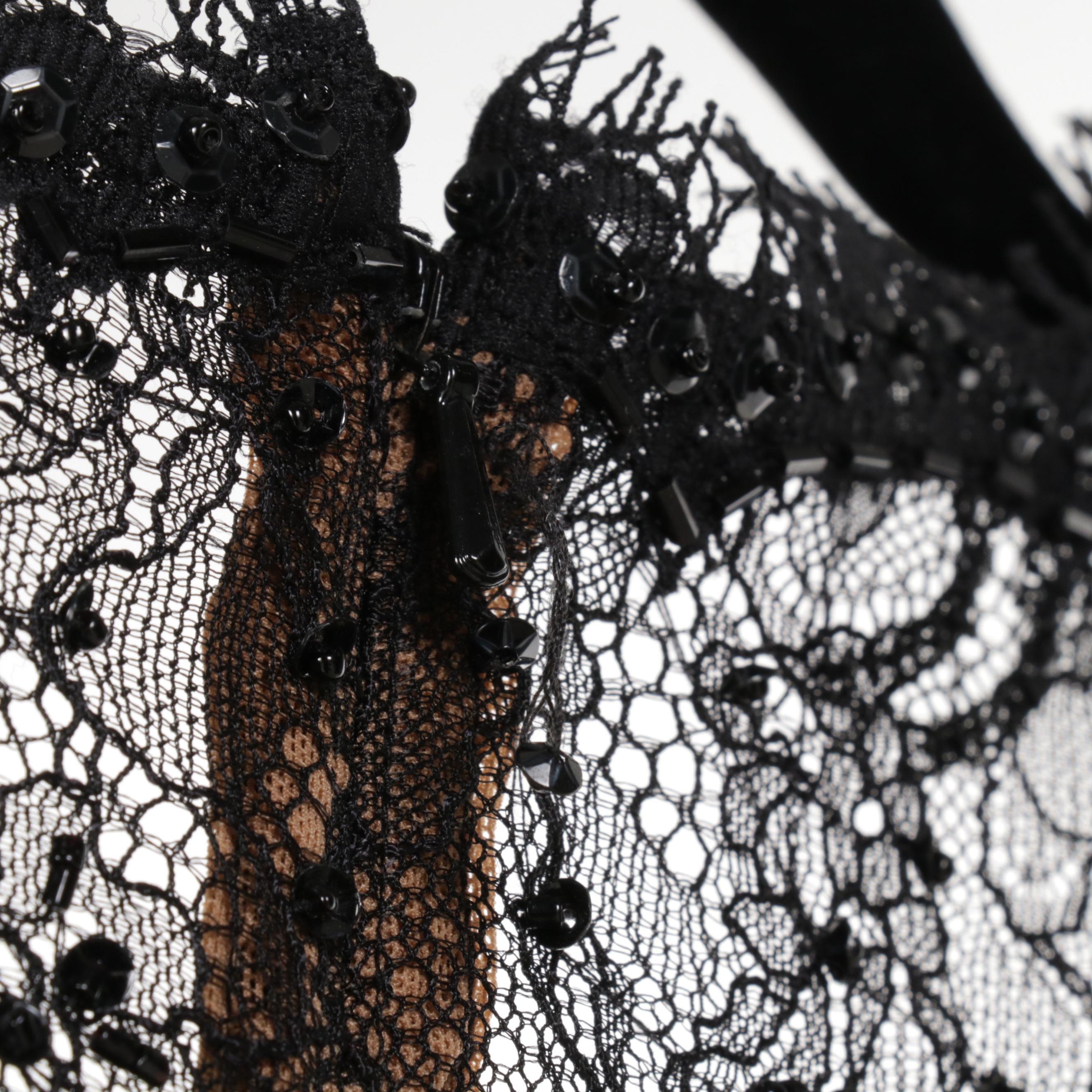 Tadashi and Ursula Studio Black Sleeveless and Capped Sleeve Evening Dresses