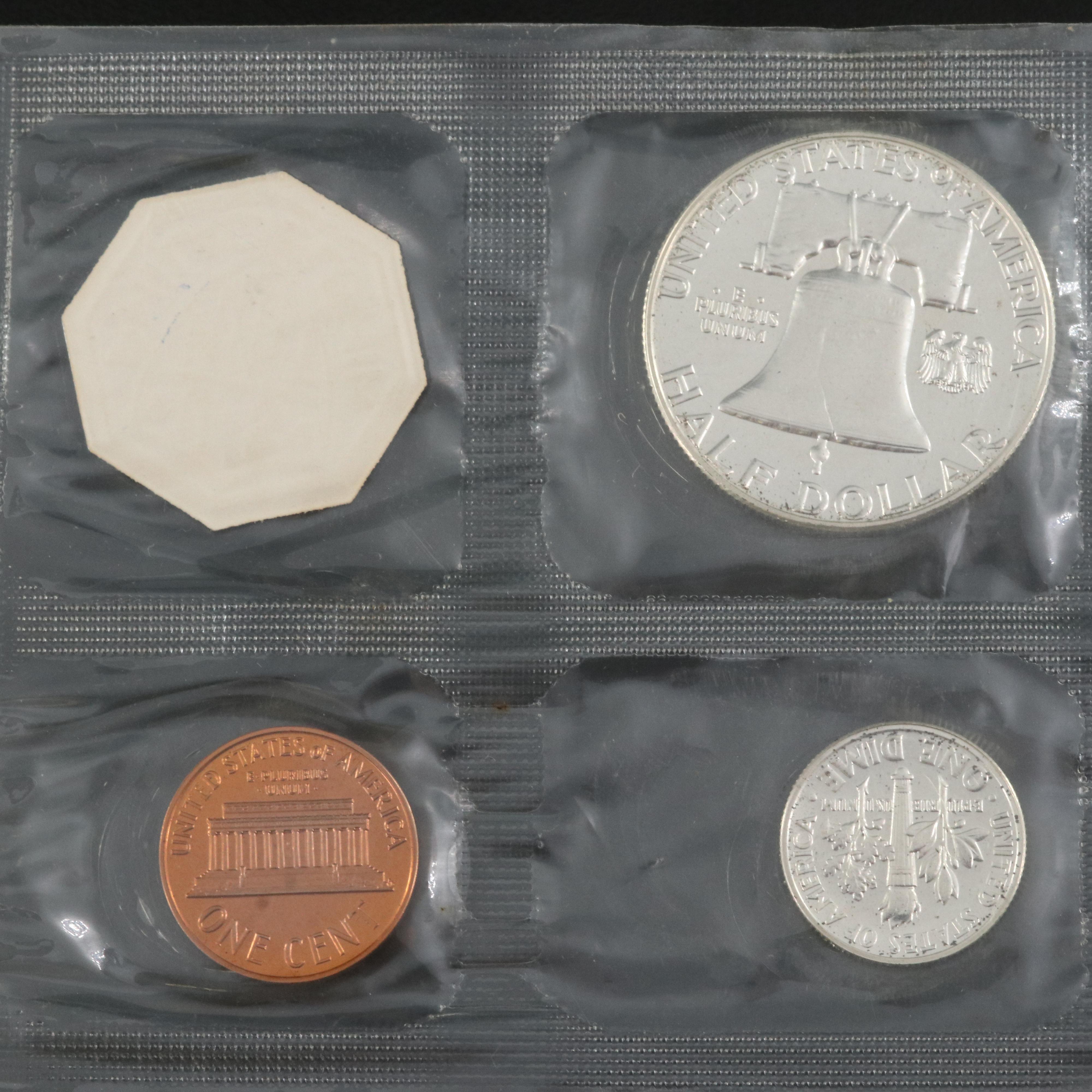 Four 1960s U.S. Mint Silver Proof Sets