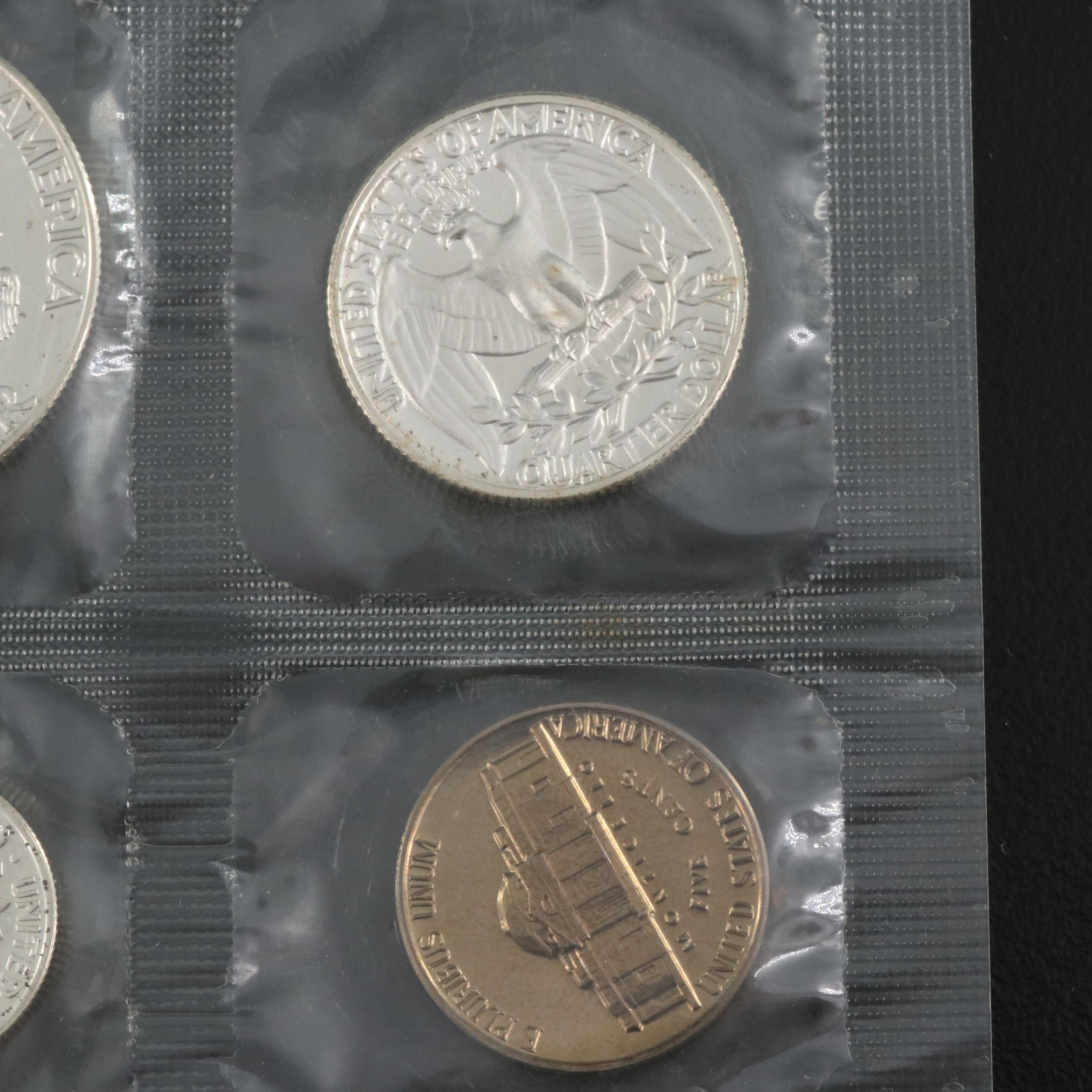 Four 1960s U.S. Mint Silver Proof Sets