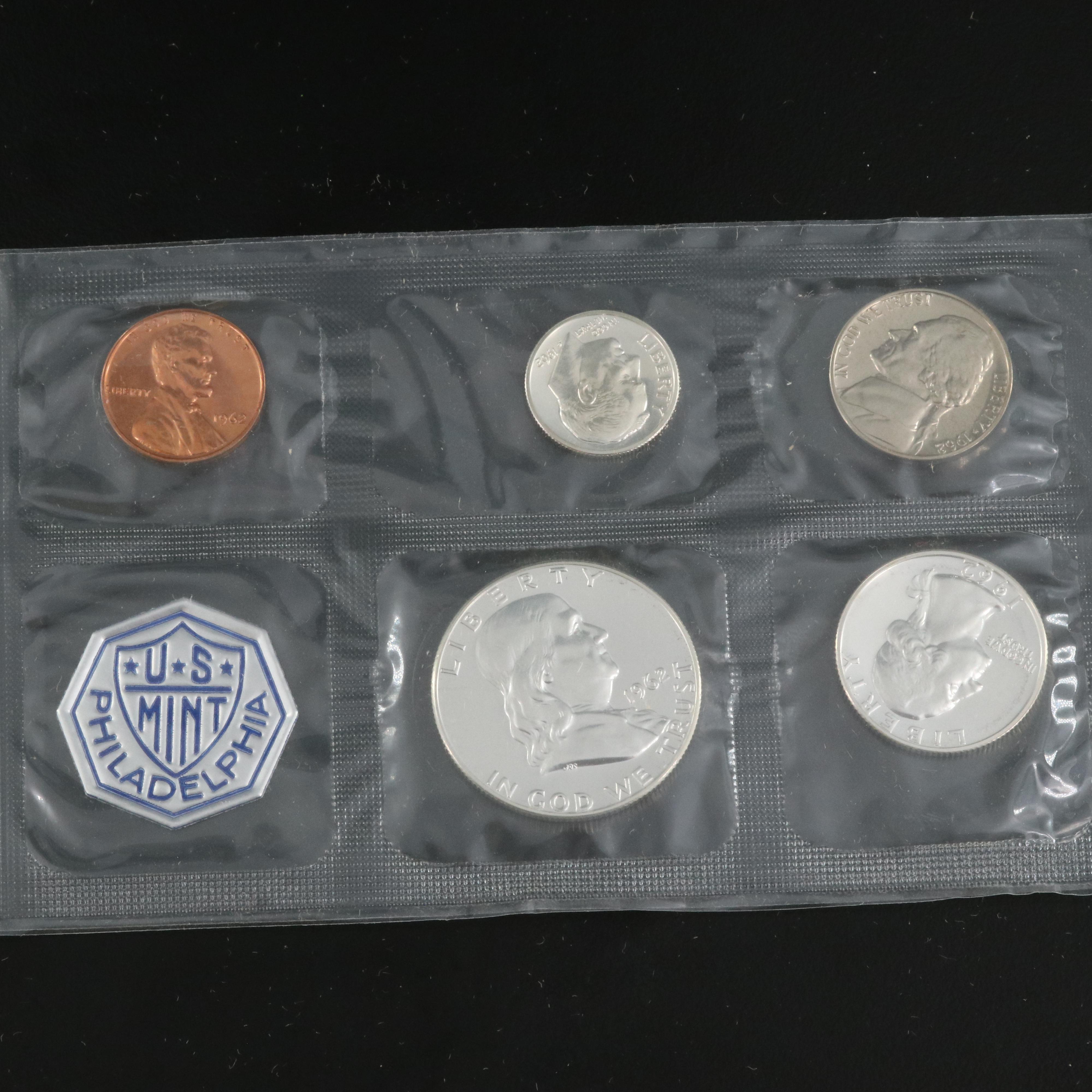 Four 1960s U.S. Mint Silver Proof Sets