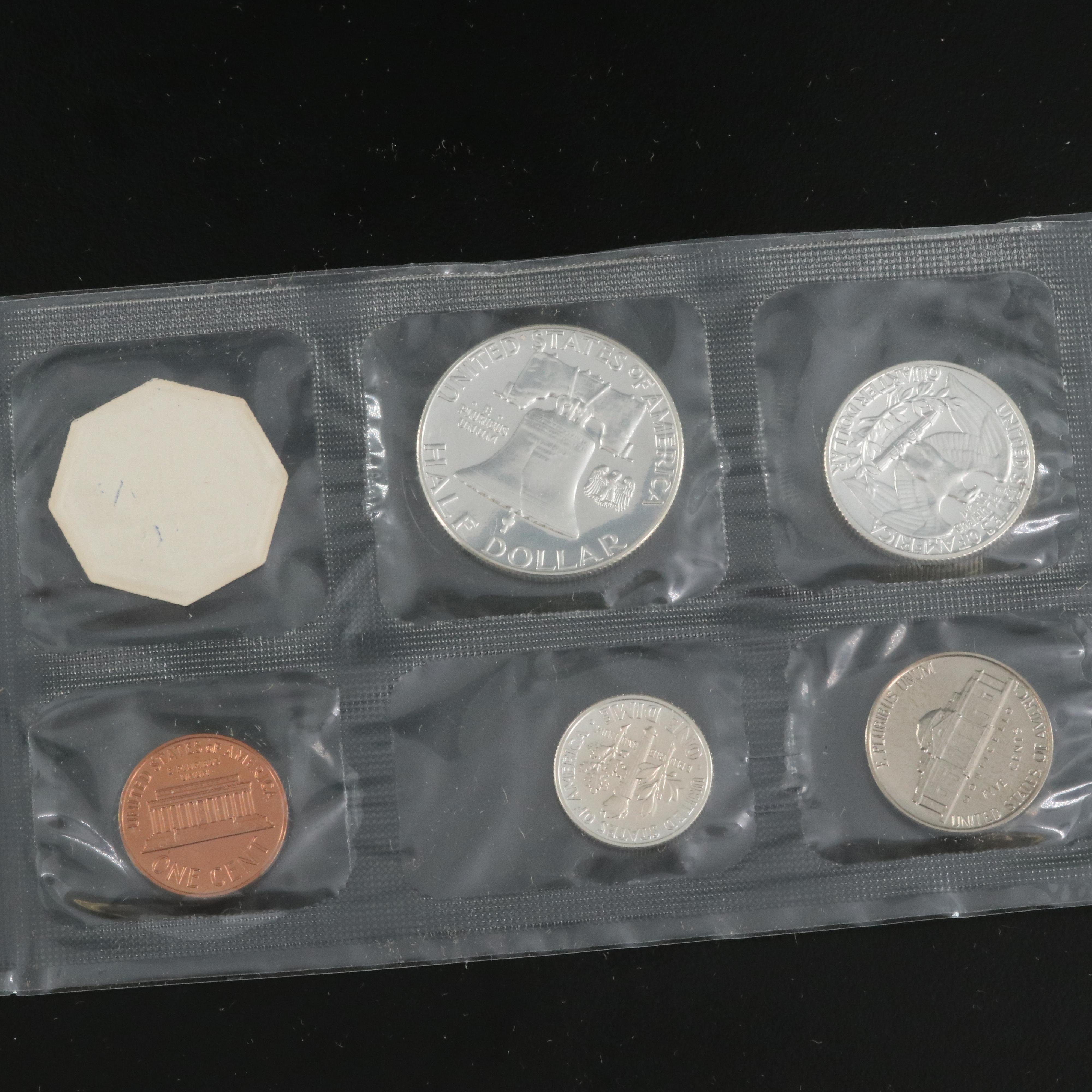 Four 1960s U.S. Mint Silver Proof Sets