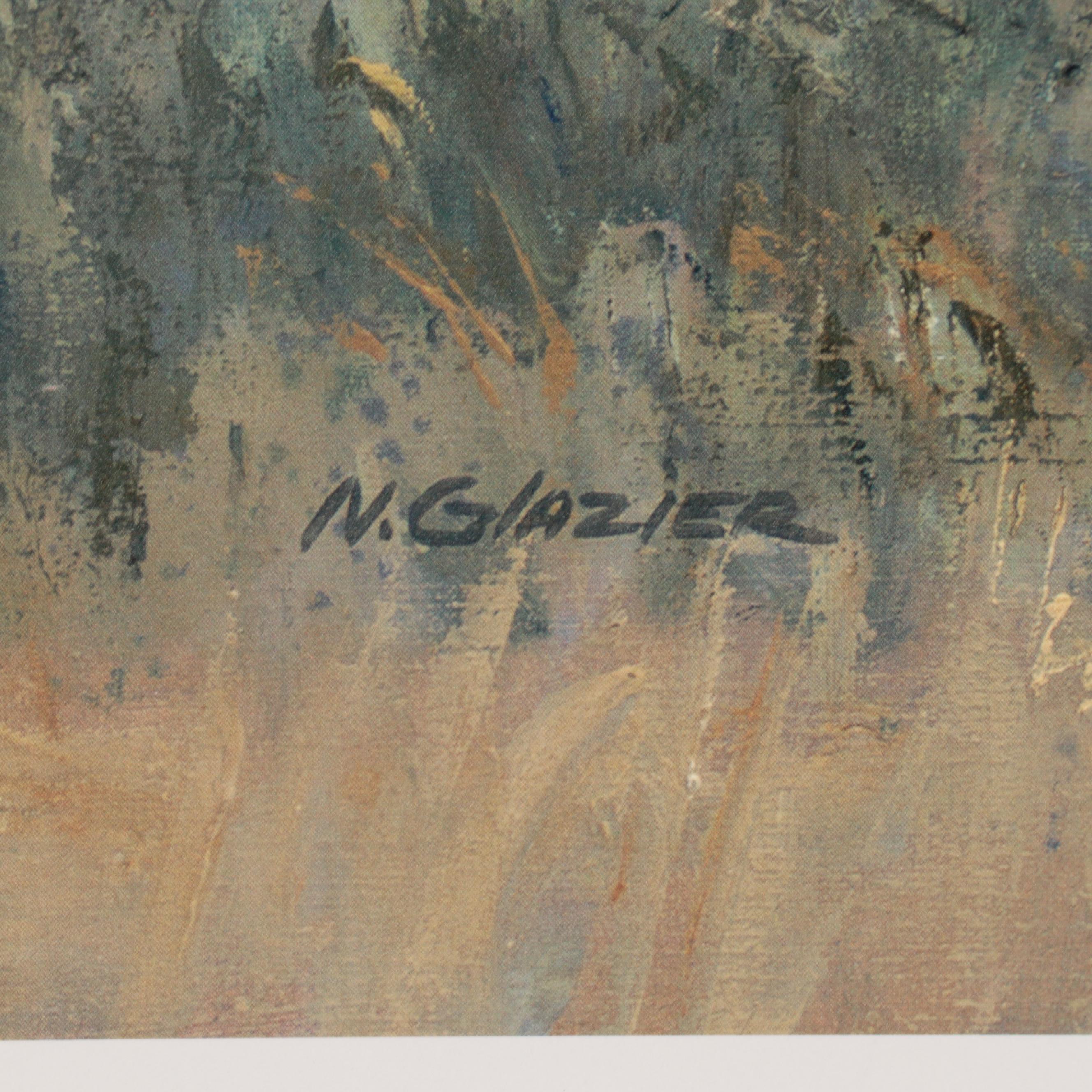 Horse-Themed Offset Lithographs, Late 20th Century