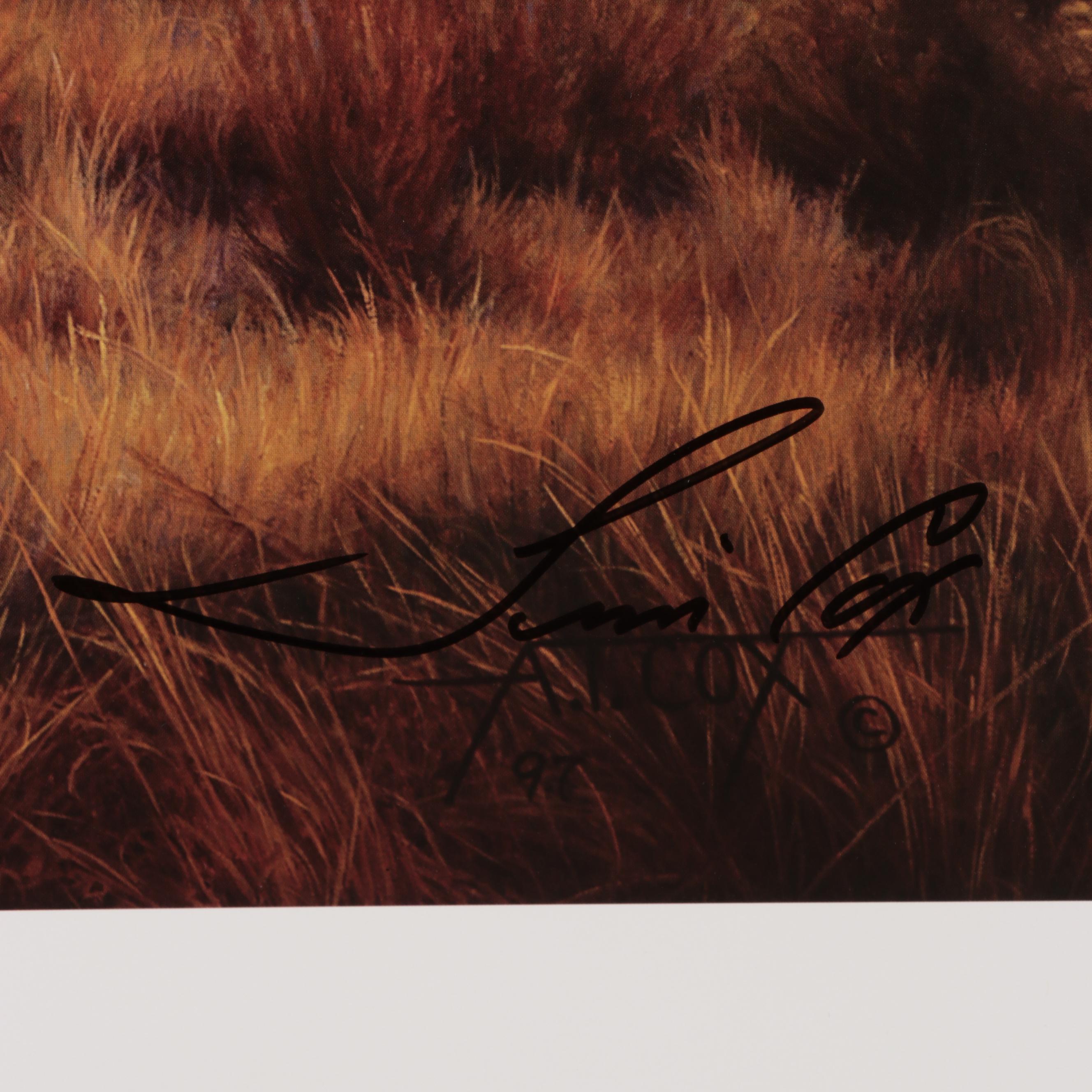 Horse-Themed Offset Lithographs, Late 20th Century