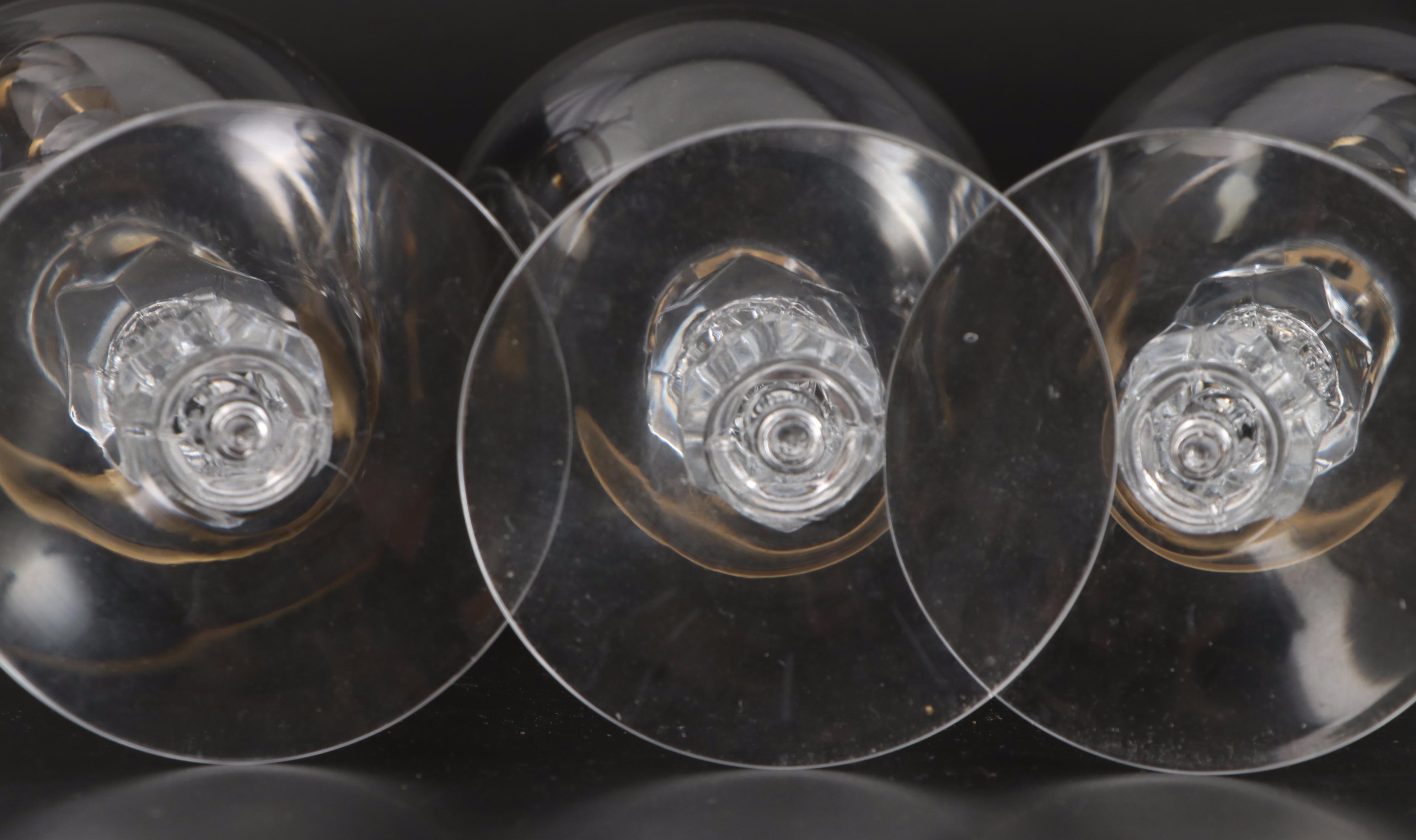 Tiffin-Franciscan "Westchester" Gold Encrusted Stemware, 1965-1978