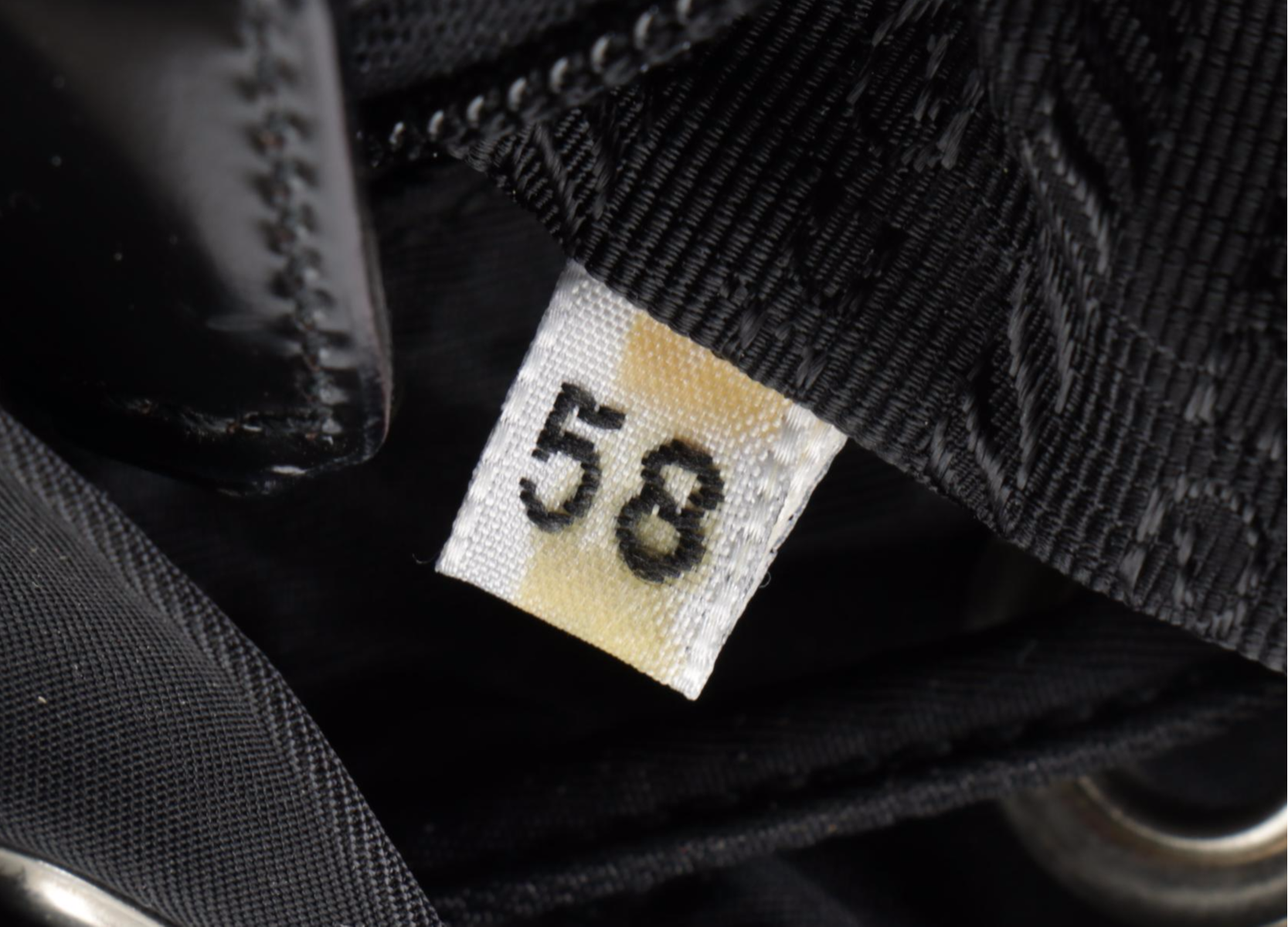 Prada Backpack in Black Tessuto Nylon and Leather Trim