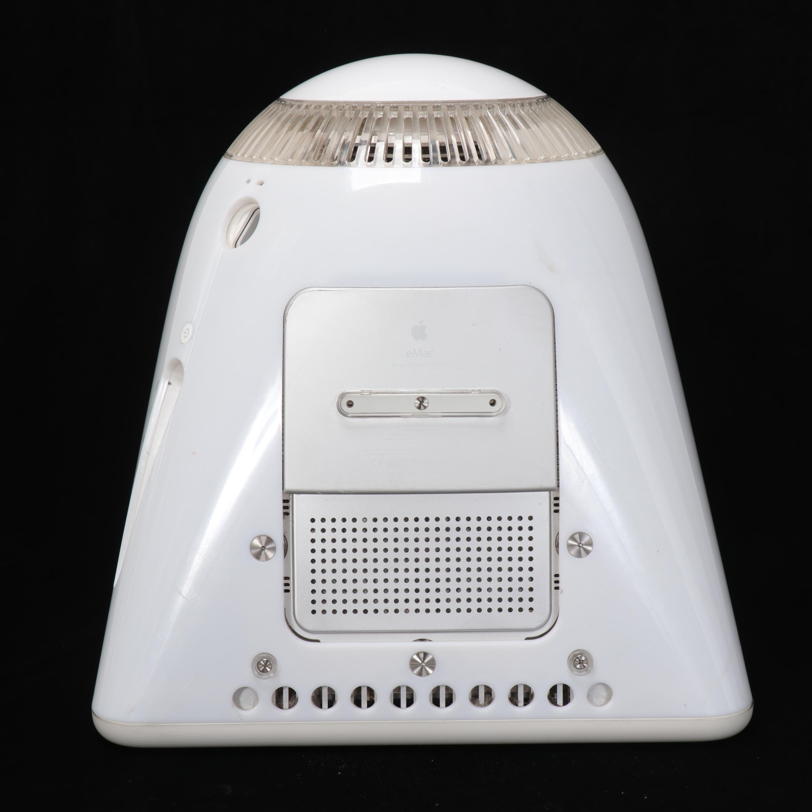 Apple eMac White G4 Desktop Computer, 2002