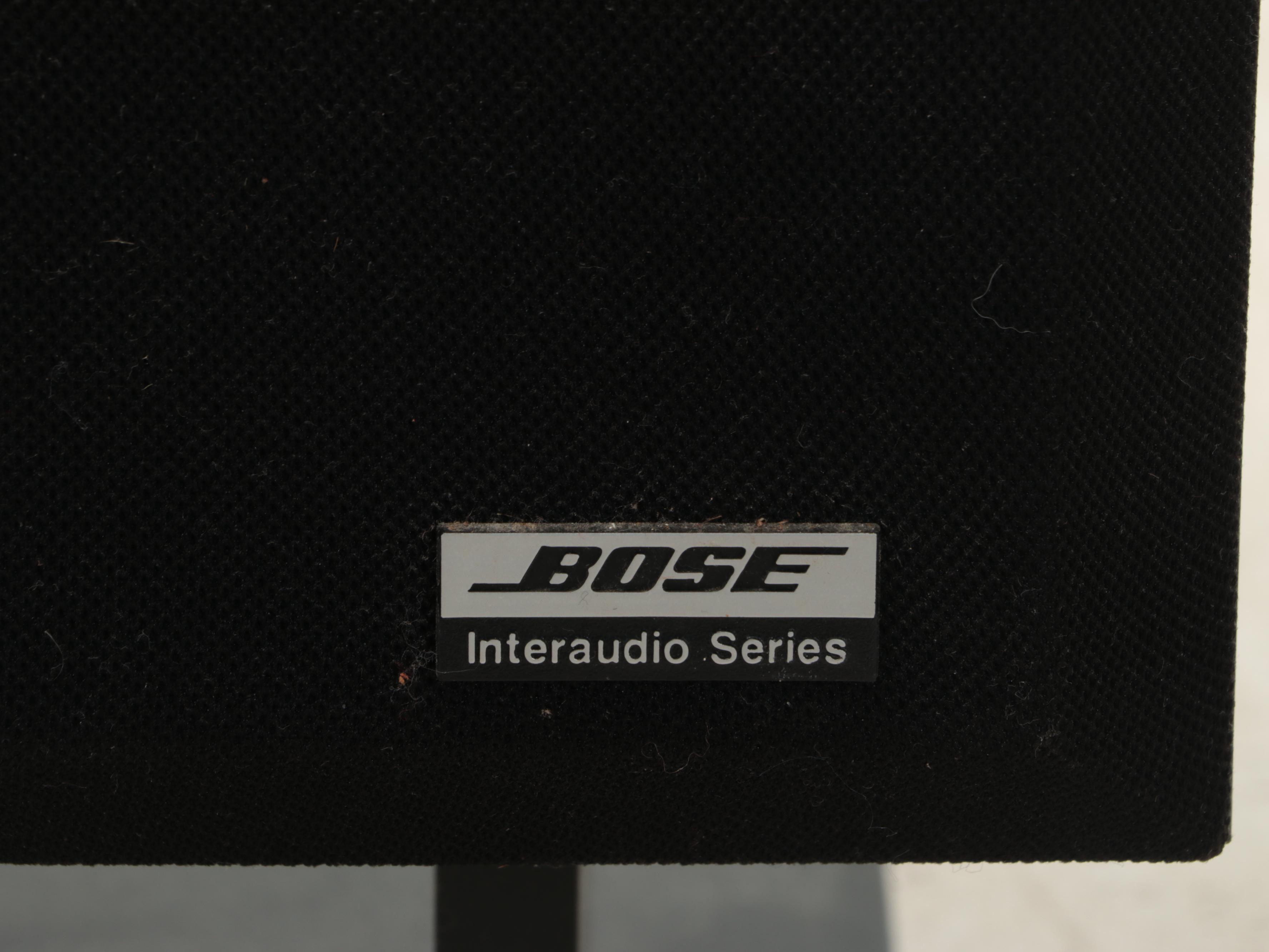 Pair of Bose Interaudio 4000 Series Loudspeaker