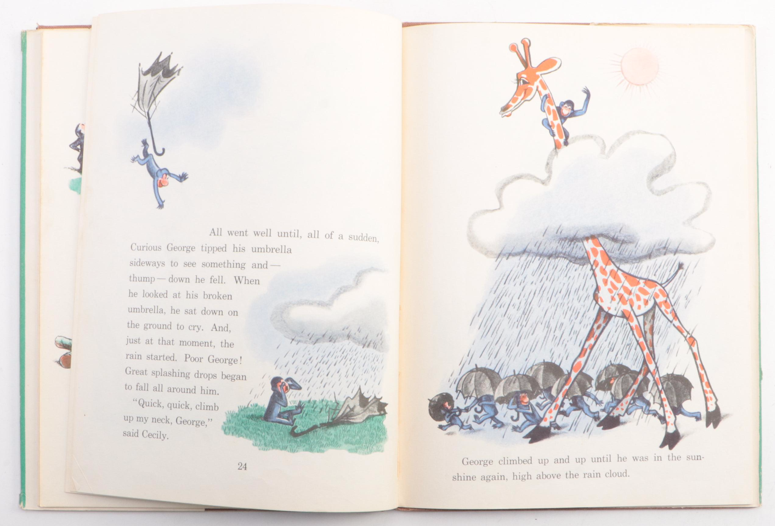 Early Edition "Cecily G. and the Nine Monkeys" by H. A. Rey, Mid-20th Century