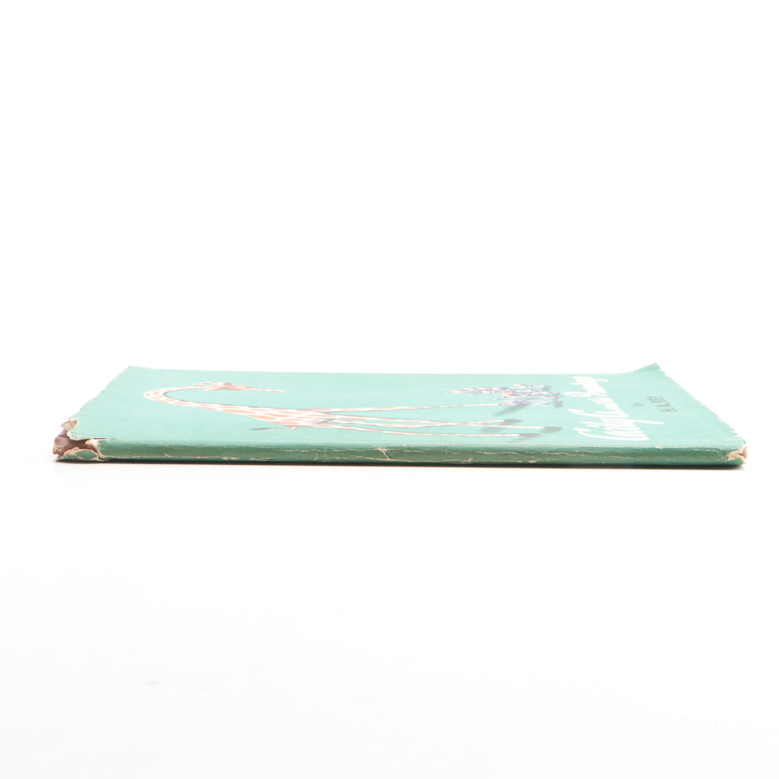 Early Edition "Cecily G. and the Nine Monkeys" by H. A. Rey, Mid-20th Century