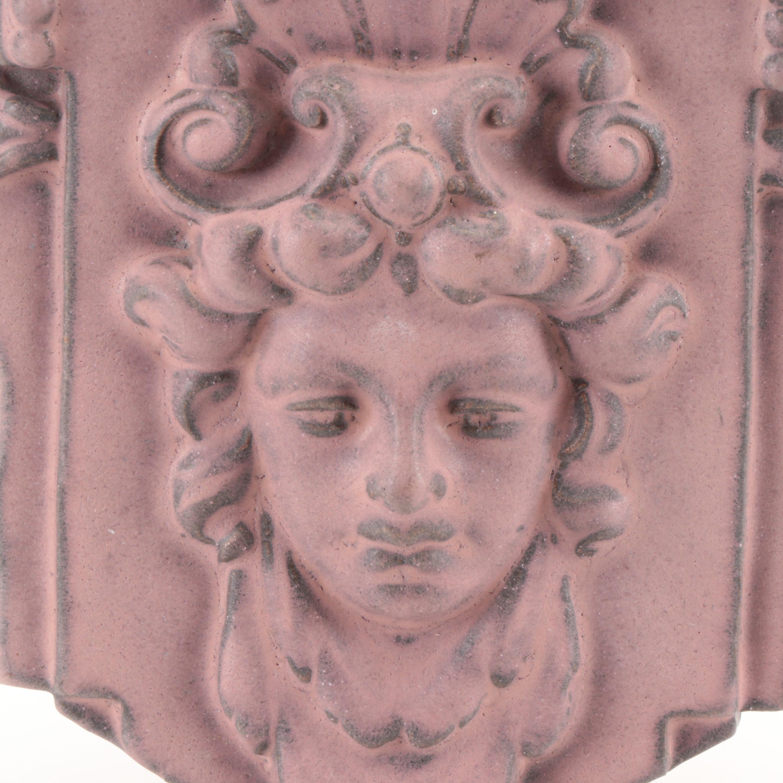 Tyge Studio Pottery Victorian Style Architectural Tile