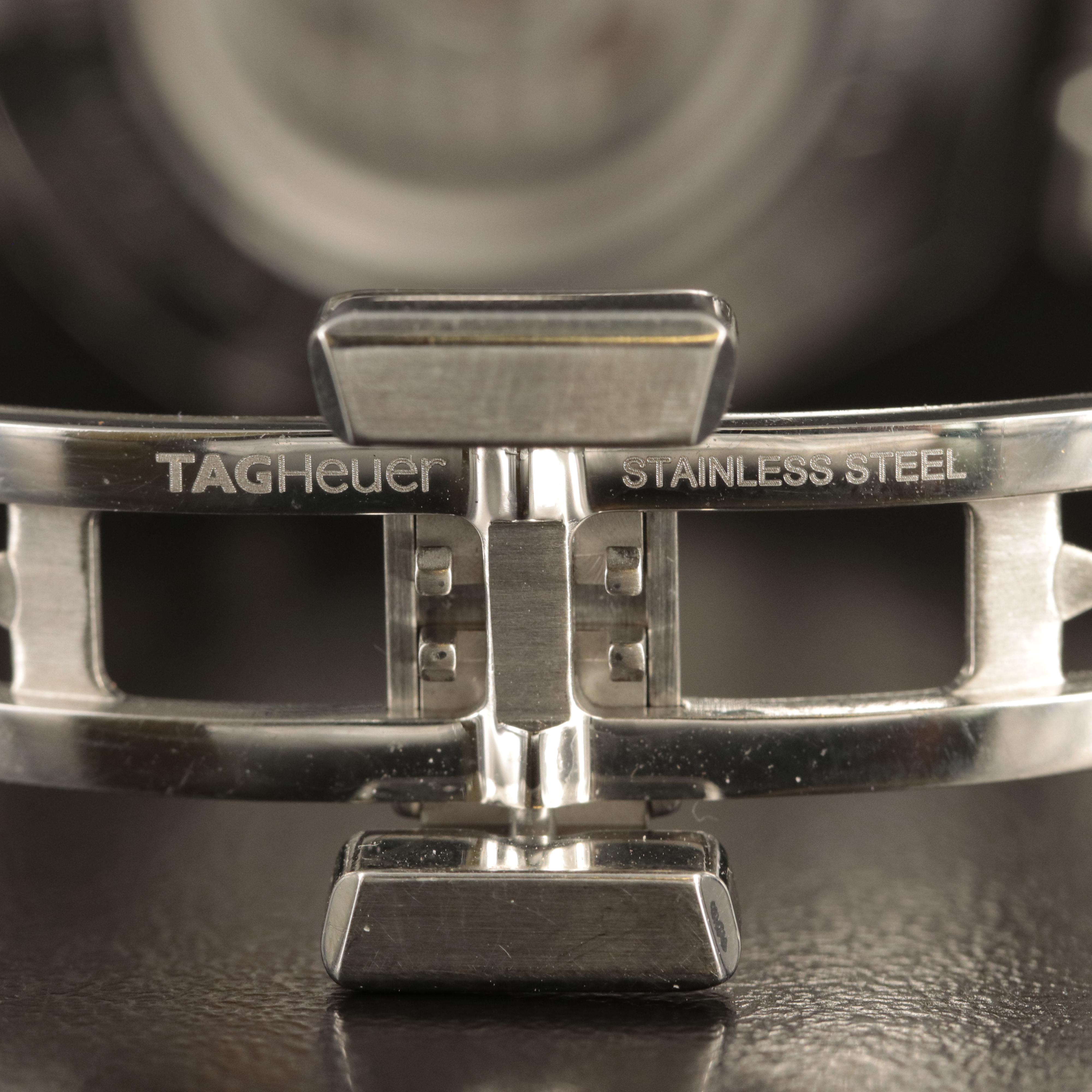 TAG Heuer Stainless Steel Link Calibre 5 Automatic Date Watch