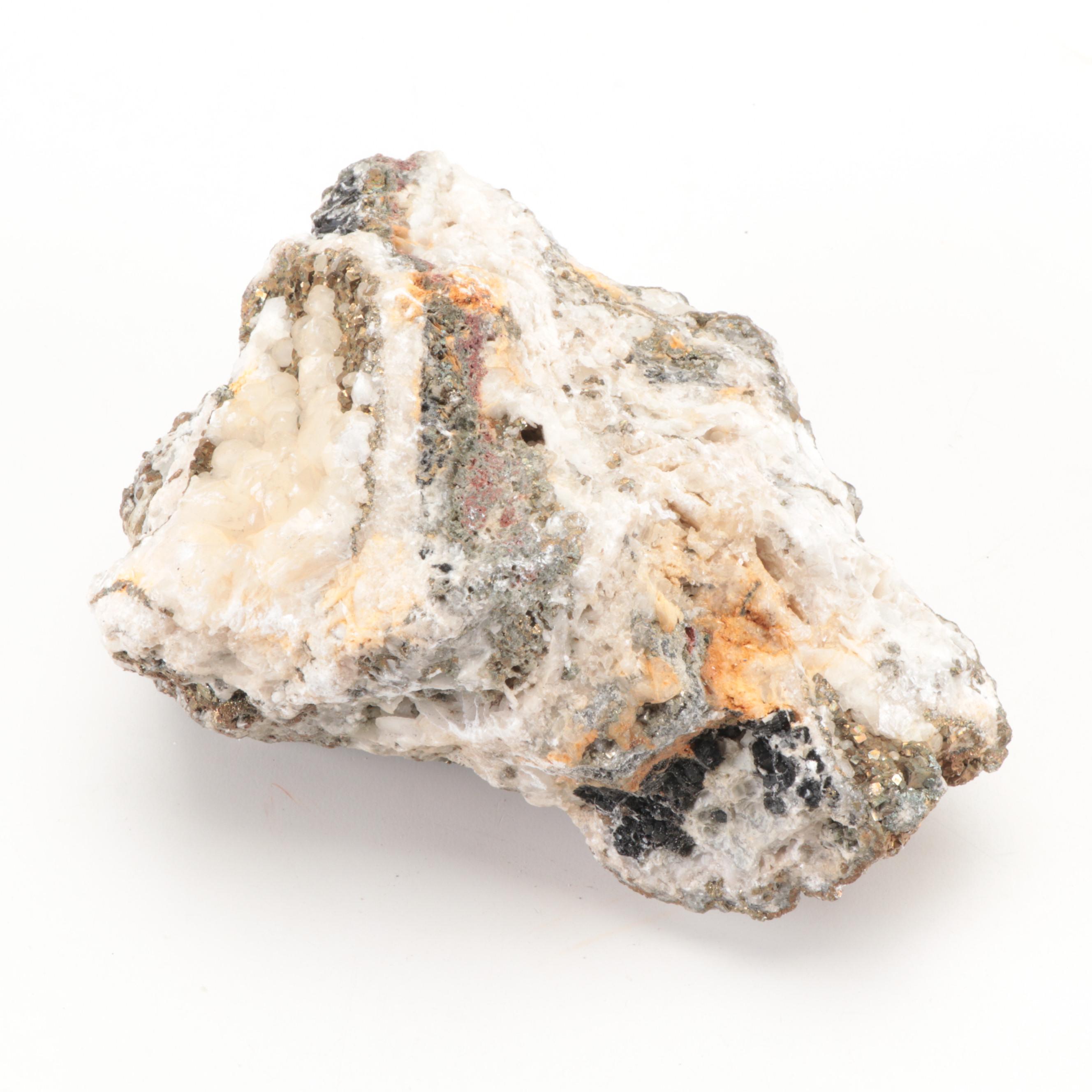 Large Marcasite and Pyrite on Matrix, Fluorite and Other Mineral Specimens