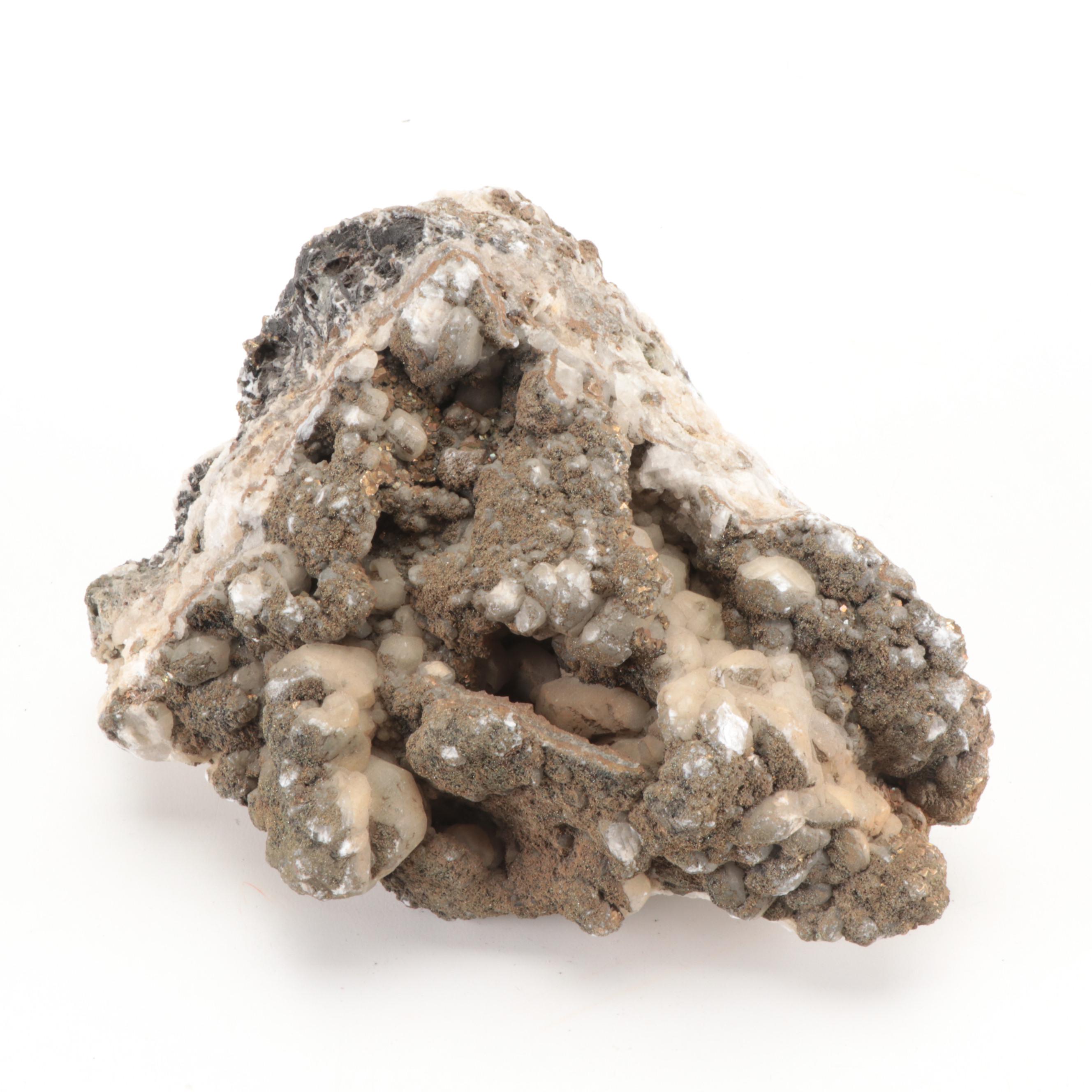 Large Marcasite and Pyrite on Matrix, Fluorite and Other Mineral Specimens