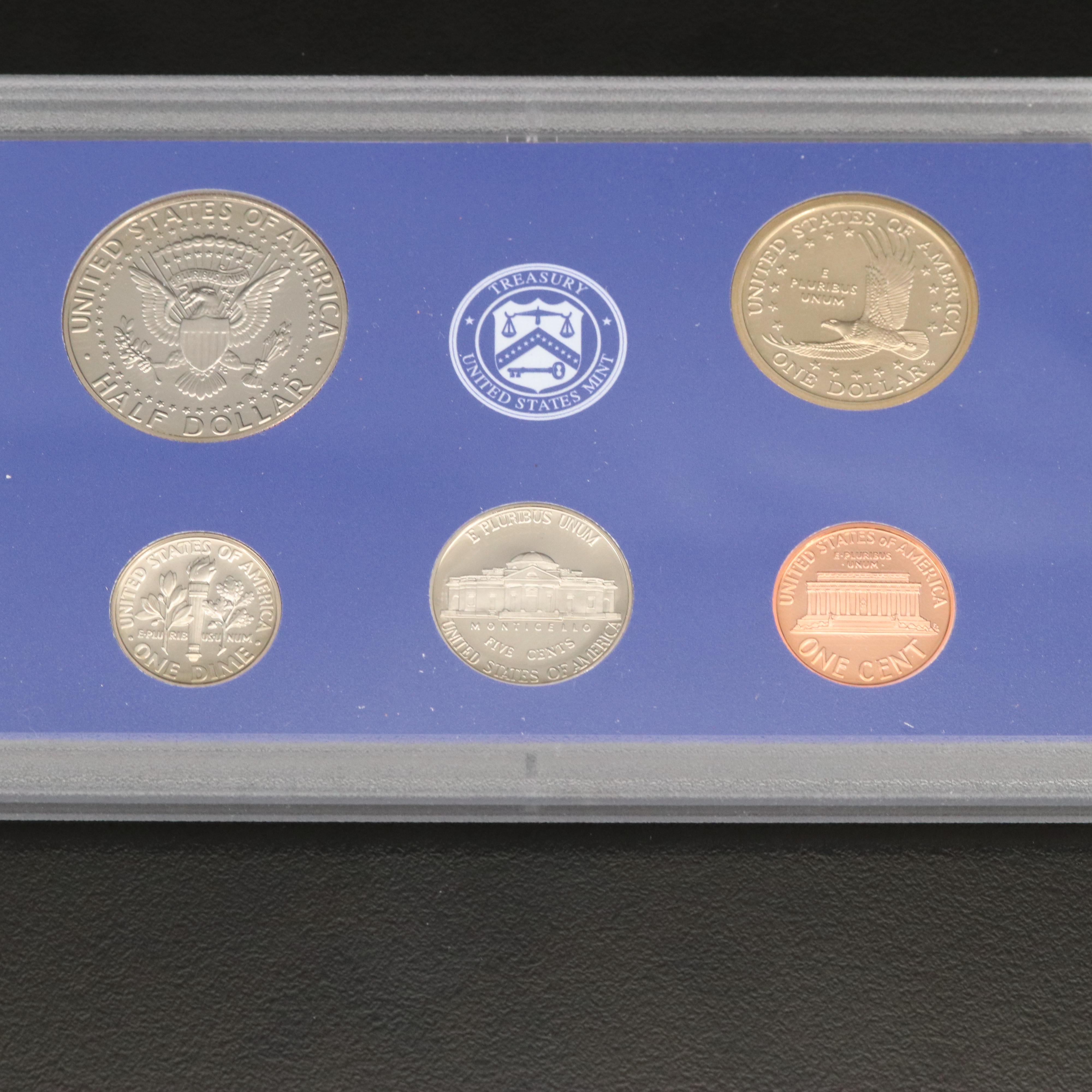 Seventeen U.S. Mint Proof Sets