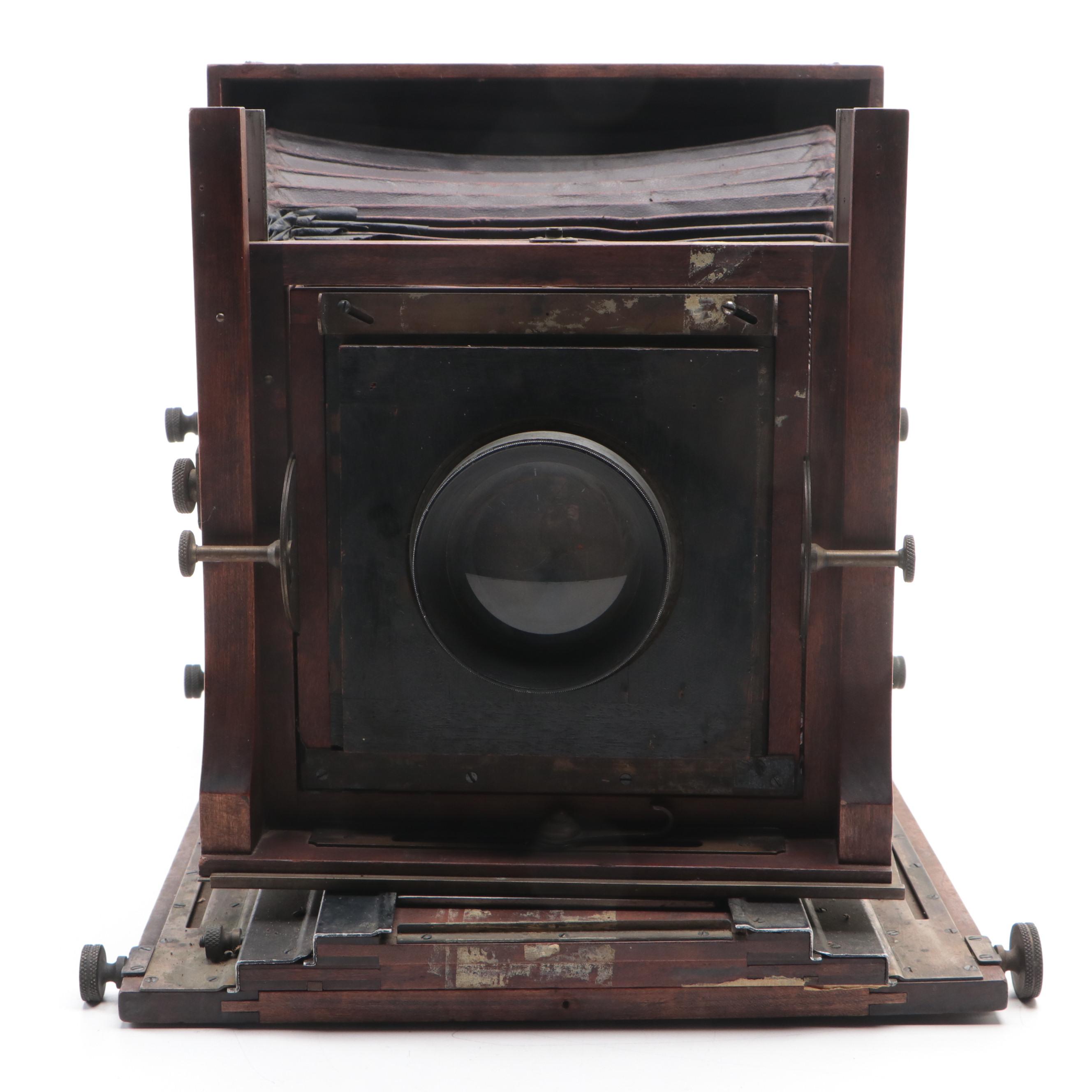 Wooden Large Format Camera, Late 19th/Early 20th Century