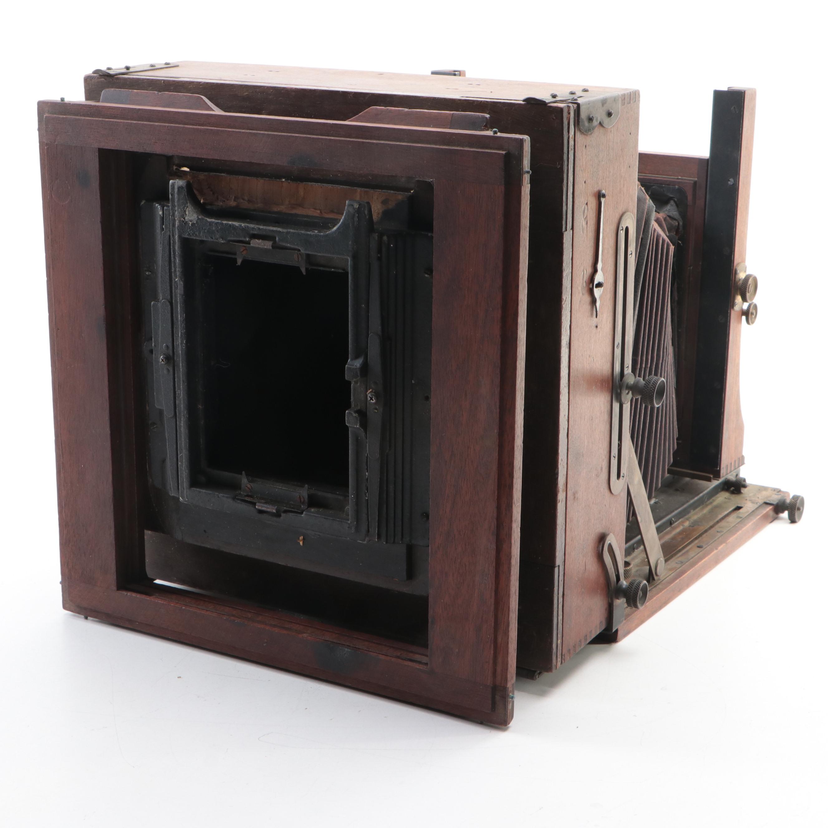 Wooden Large Format Camera, Late 19th/Early 20th Century