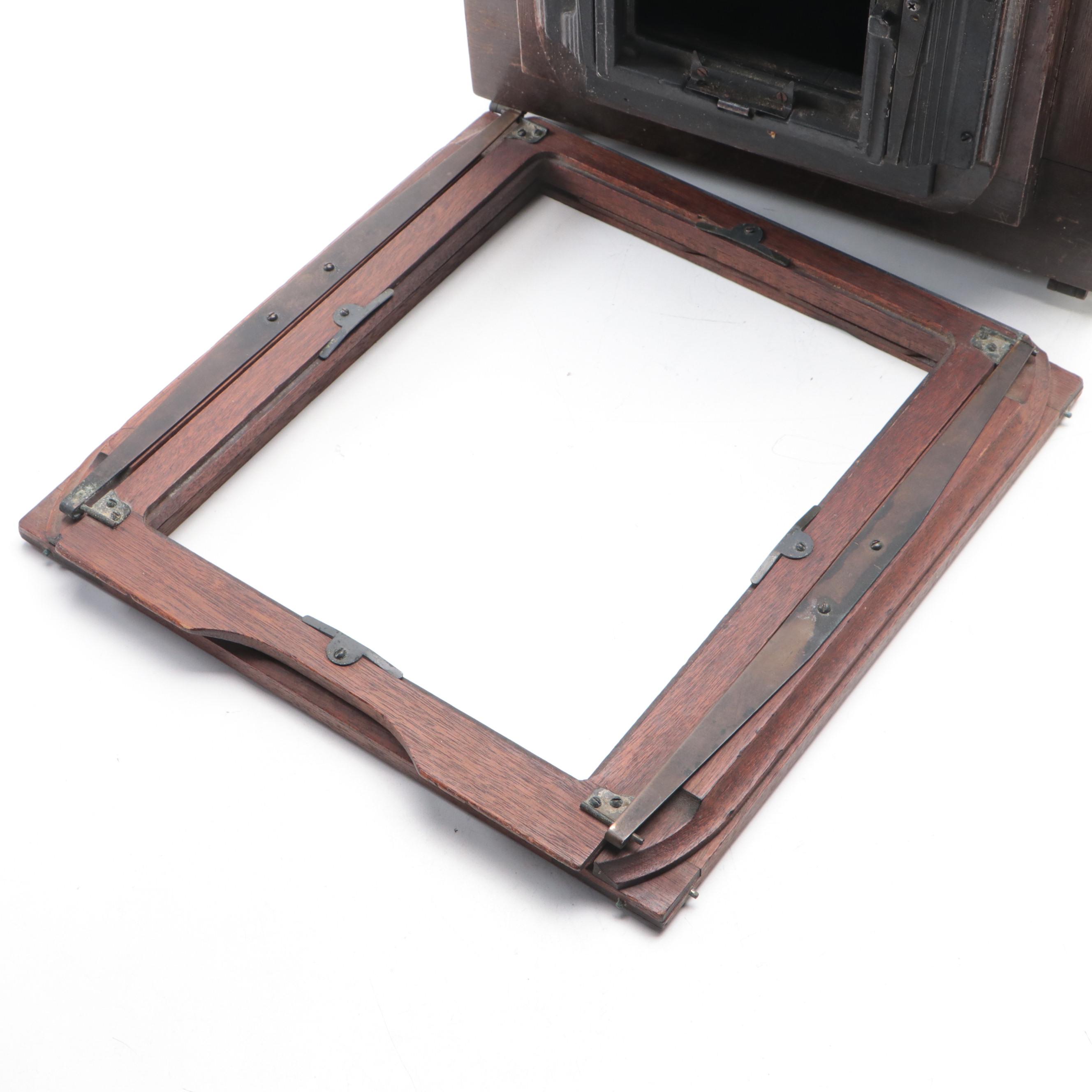 Wooden Large Format Camera, Late 19th/Early 20th Century