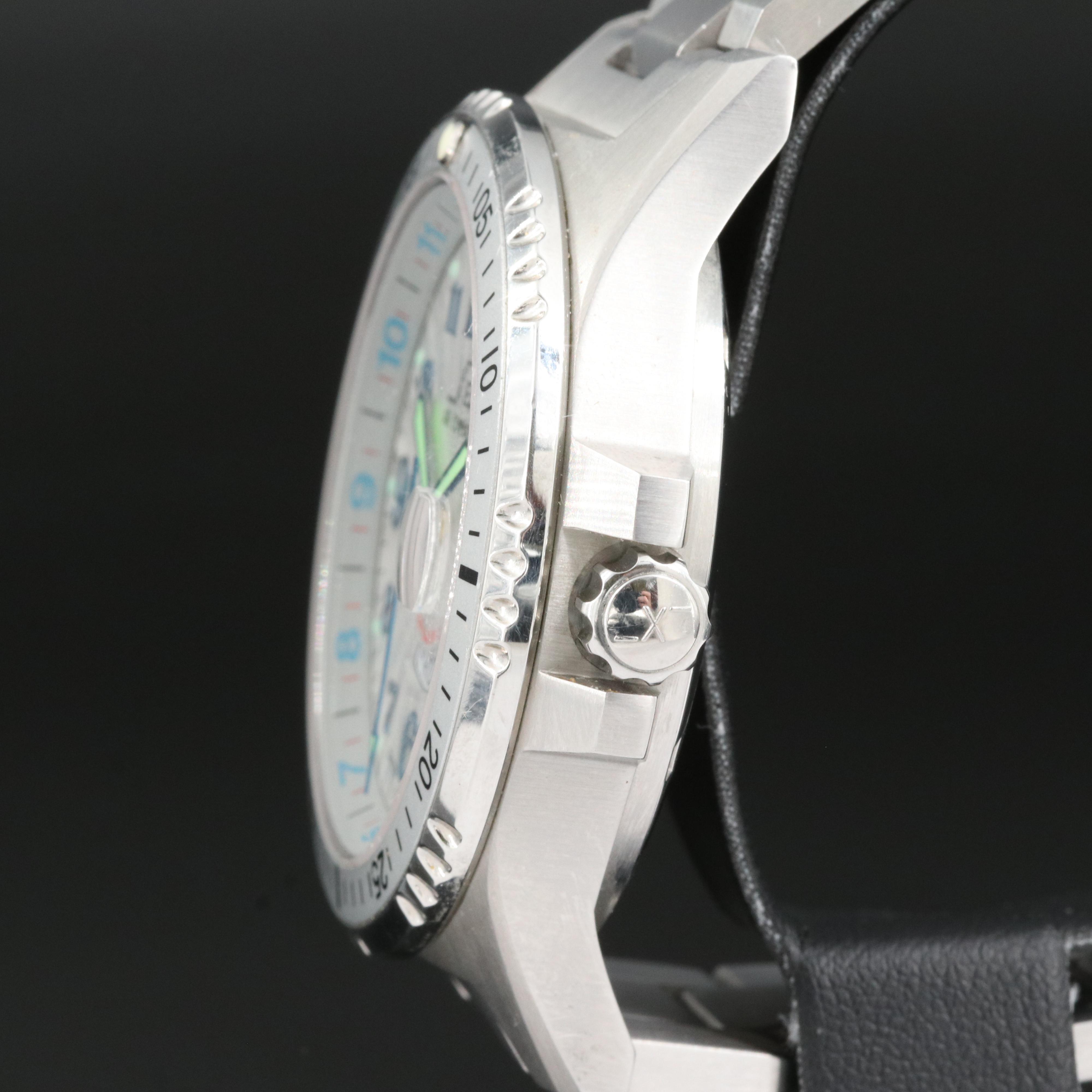 Xezo Air Commando D44S Watch with Guilloche Dial