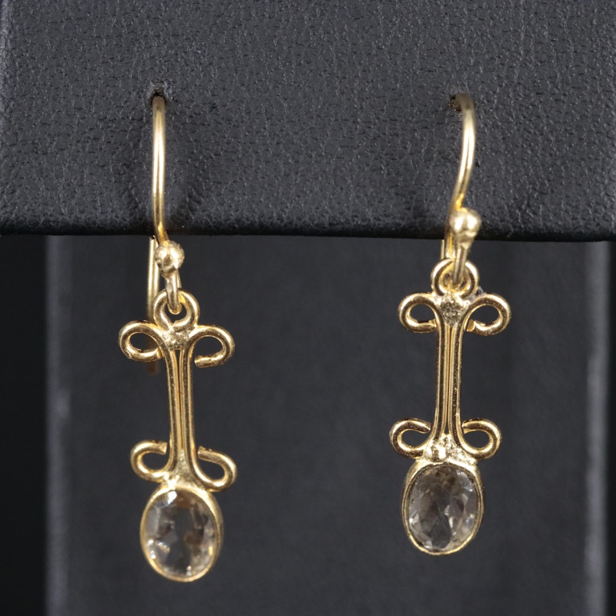 Citrine Drop Earrings