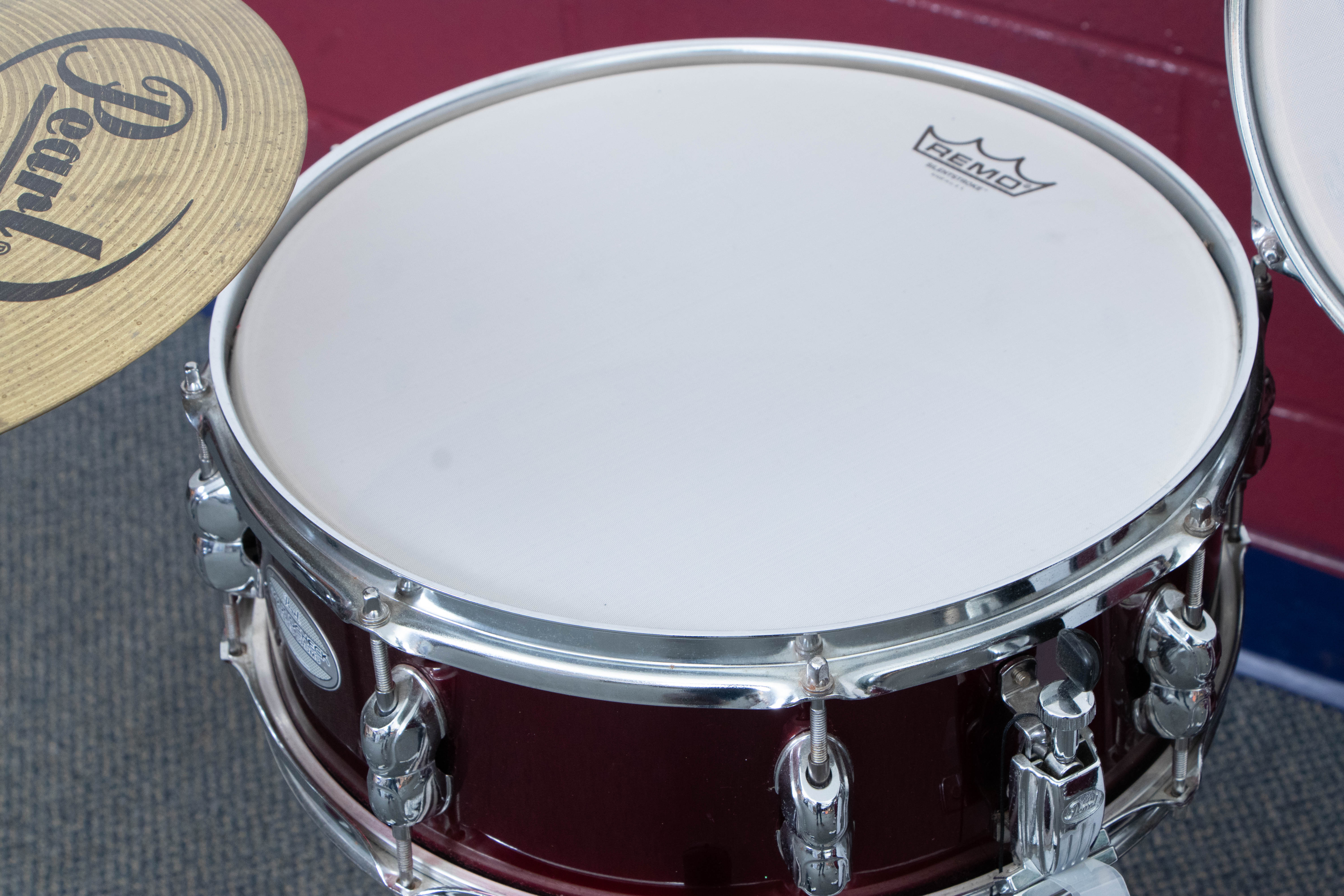 Pearl "Soundcheck" 5-Piece Drum Set with Remo Silentstroke Drumheads