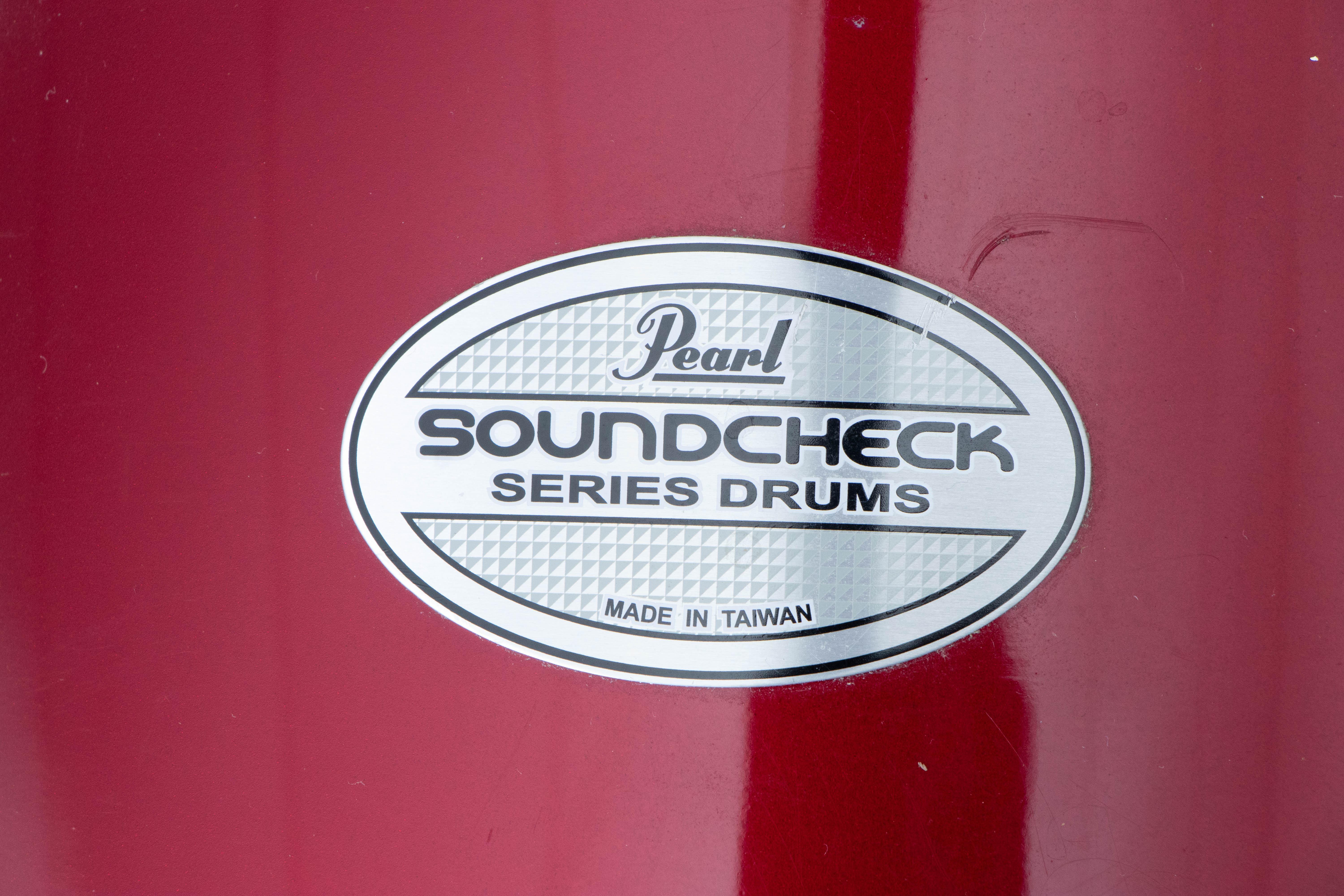 Pearl "Soundcheck" 5-Piece Drum Set with Remo Silentstroke Drumheads