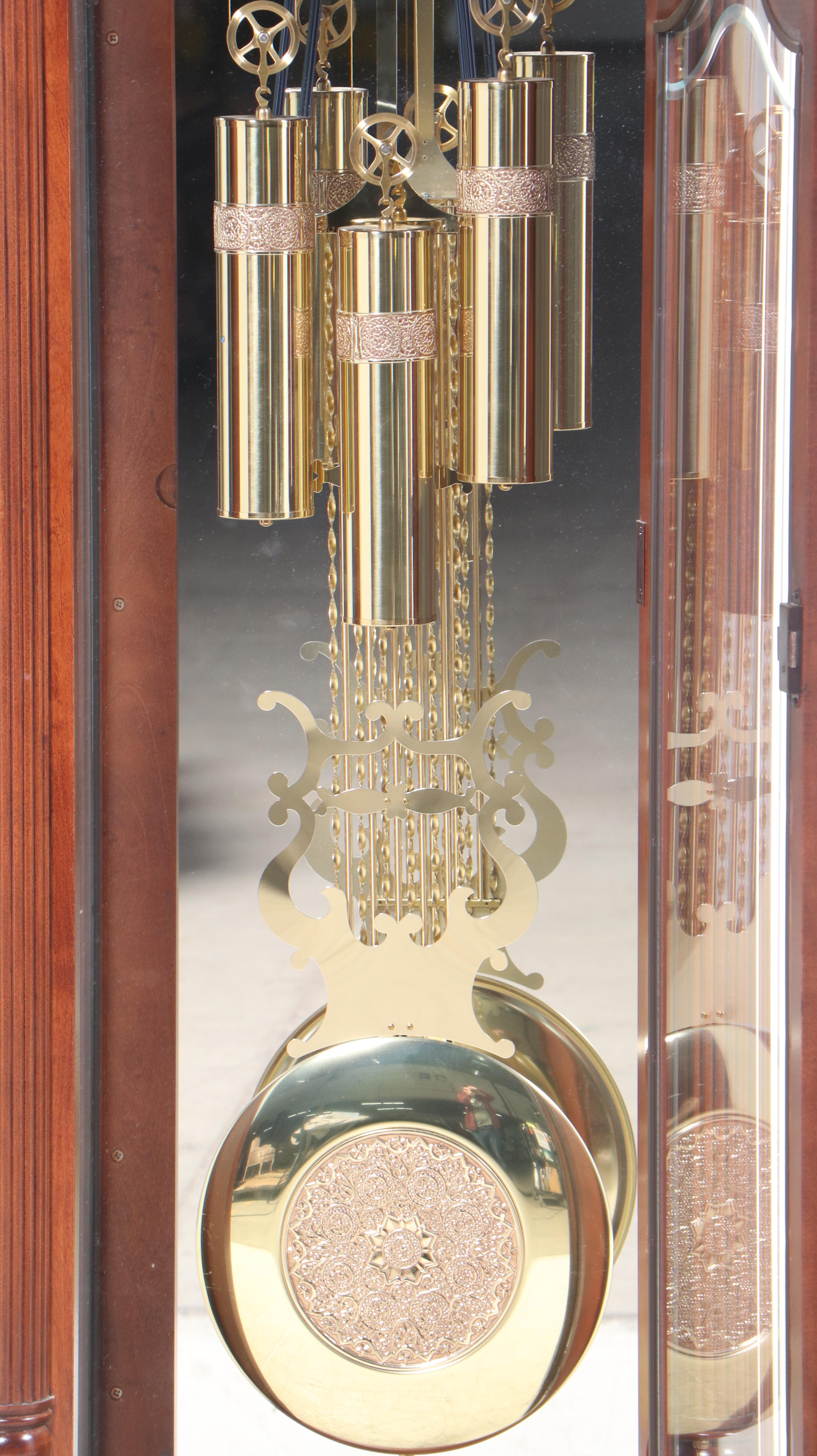 Howard Miller Colonial Style Maple Grandfather Clock