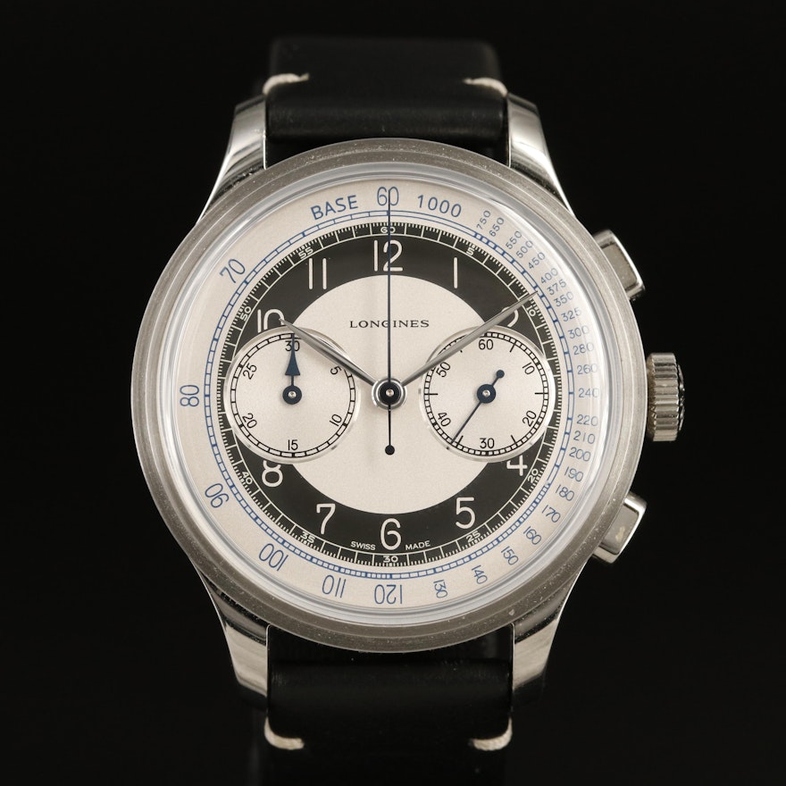 Longines Heritage Classic Chronograph Wristwatch