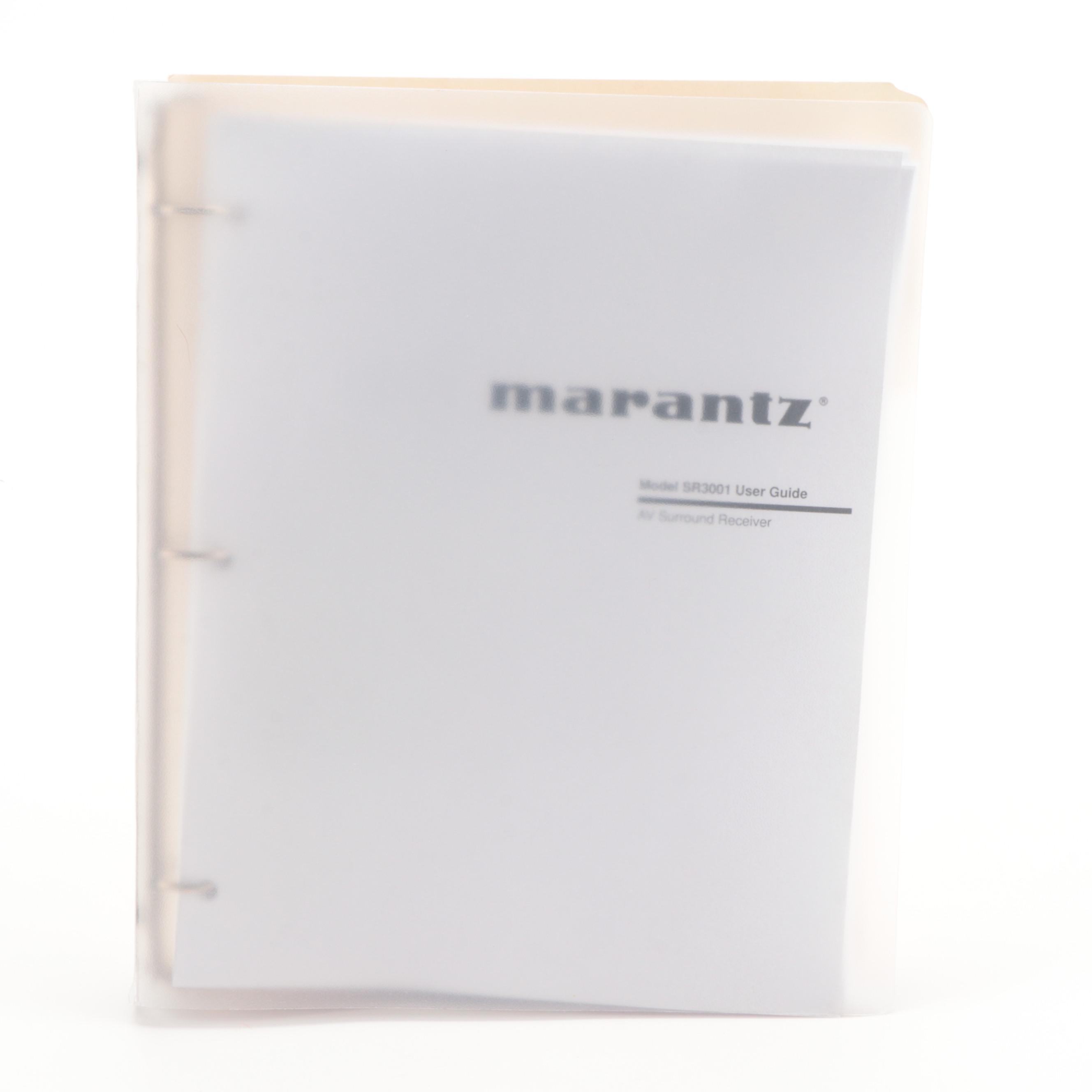 Marantz Dolby Digital Audio Video Surround Receiver