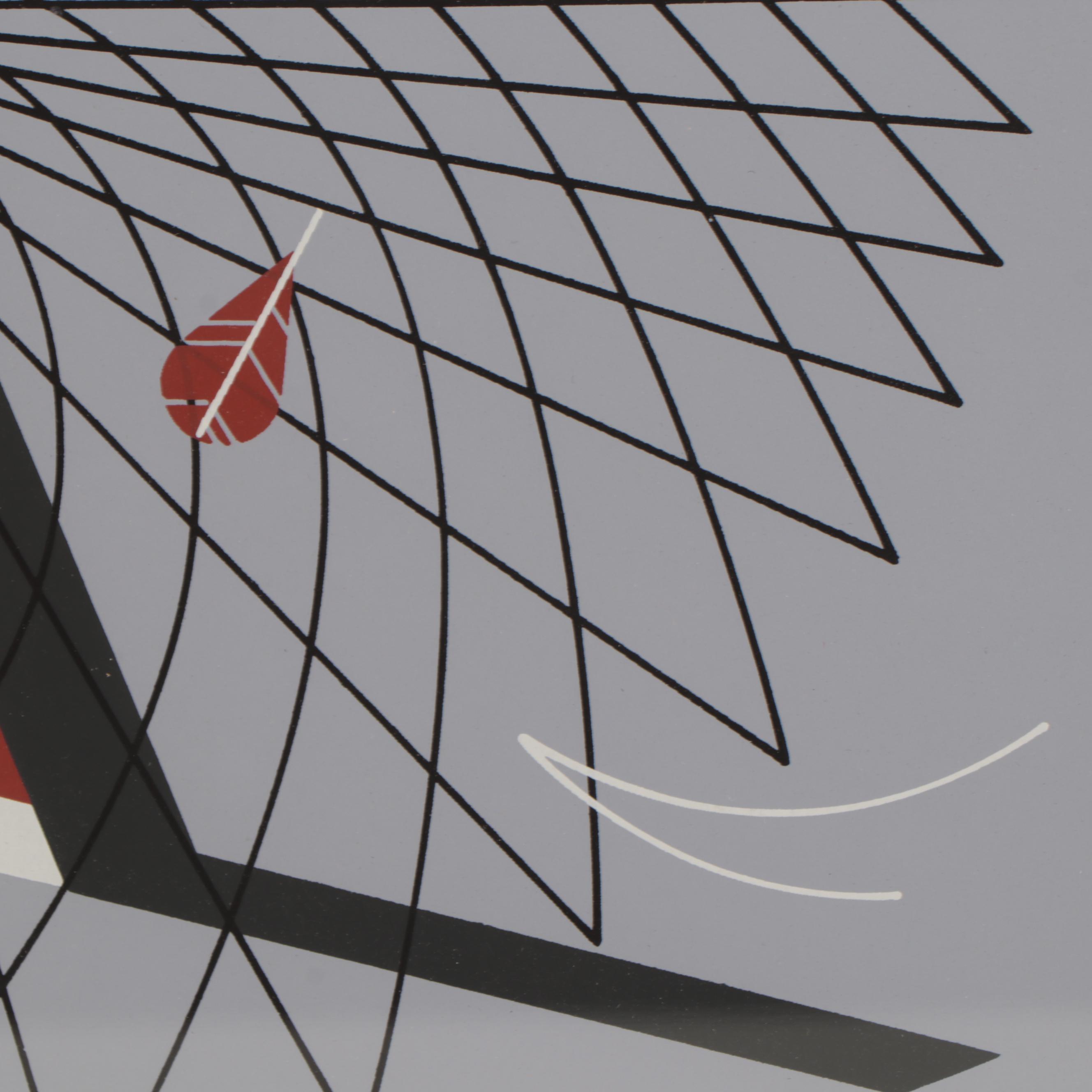 Charley Harper Serigraph "Round Robin"