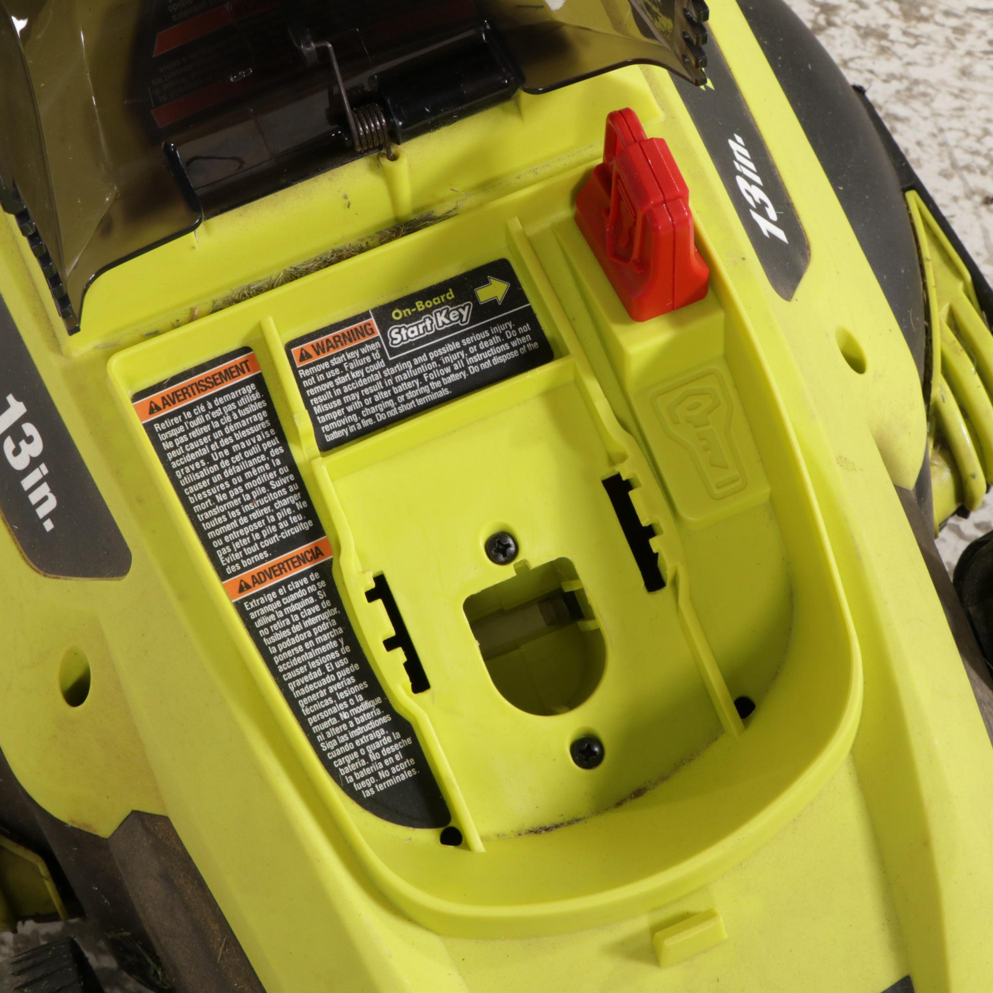 Ryobi 18V Battery Operated 13" Lawn Mower