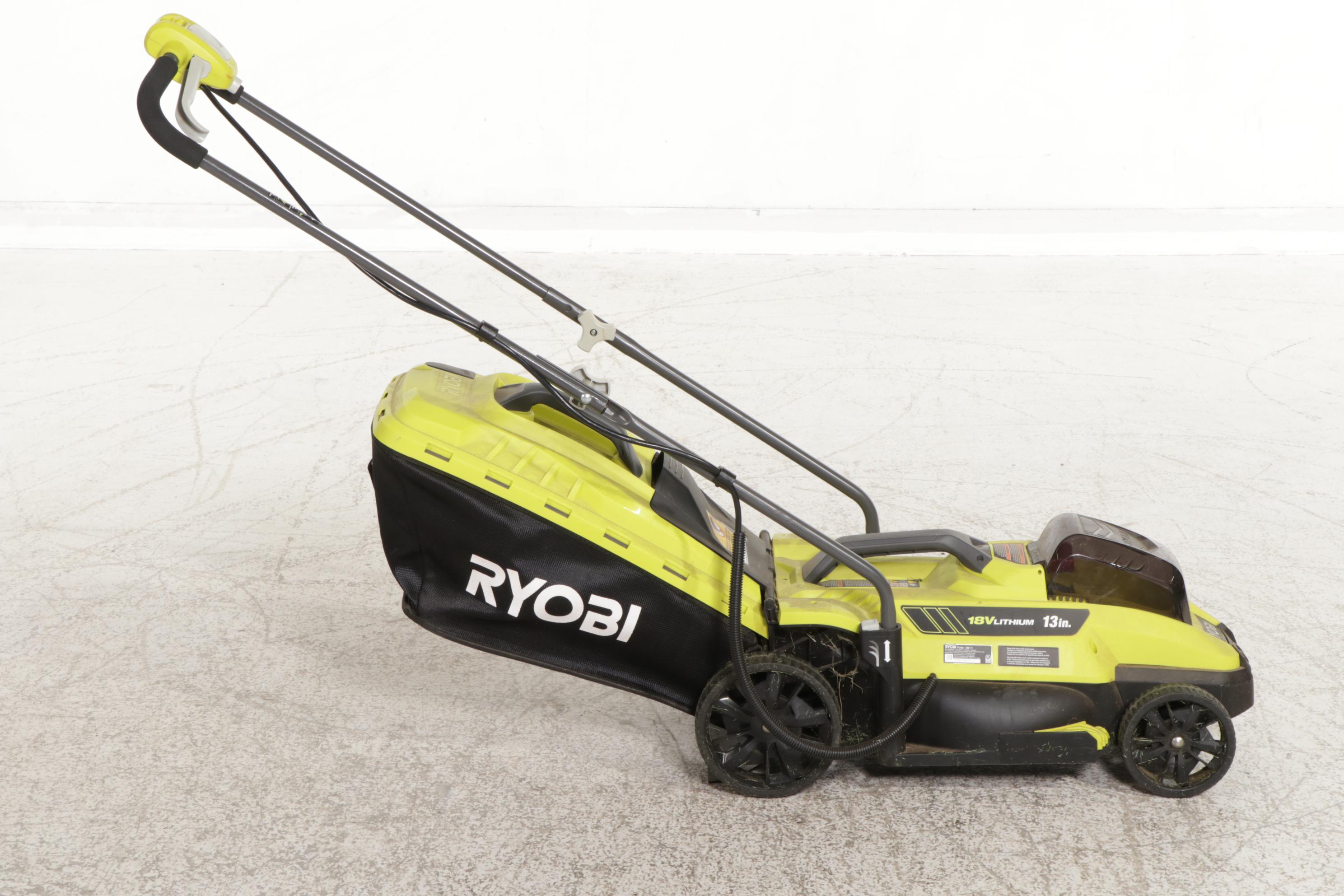 Ryobi 18V Battery Operated 13" Lawn Mower