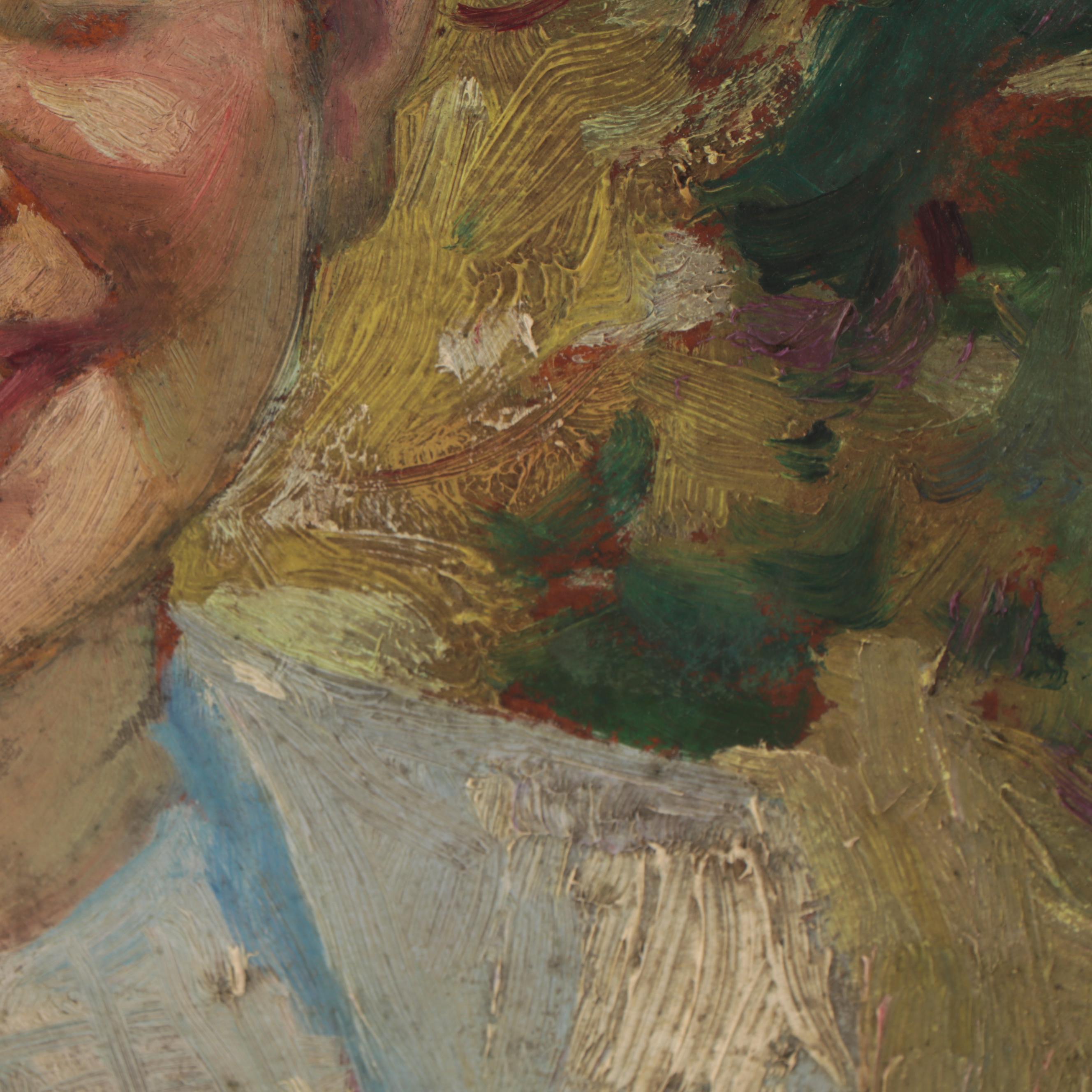 Stephen Alke Portrait Oil Painting of a Young Boy