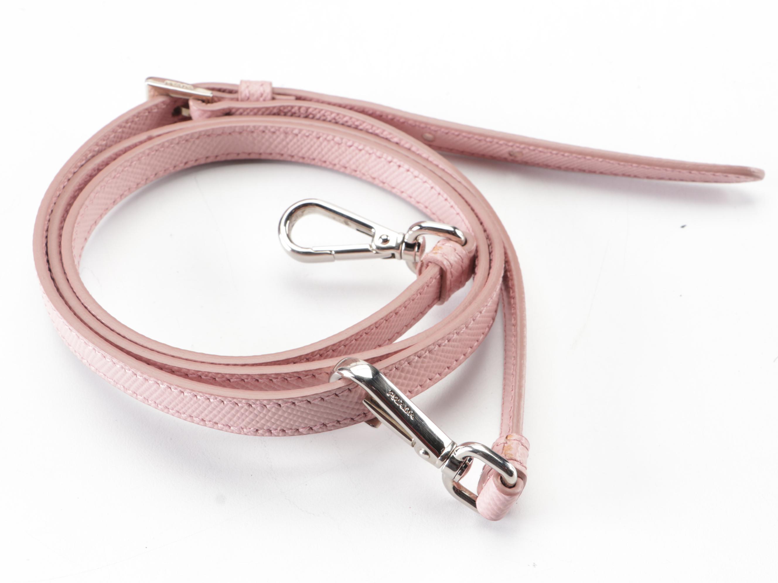 Prada Pink Saffiano Leather Convertible Tote Bag