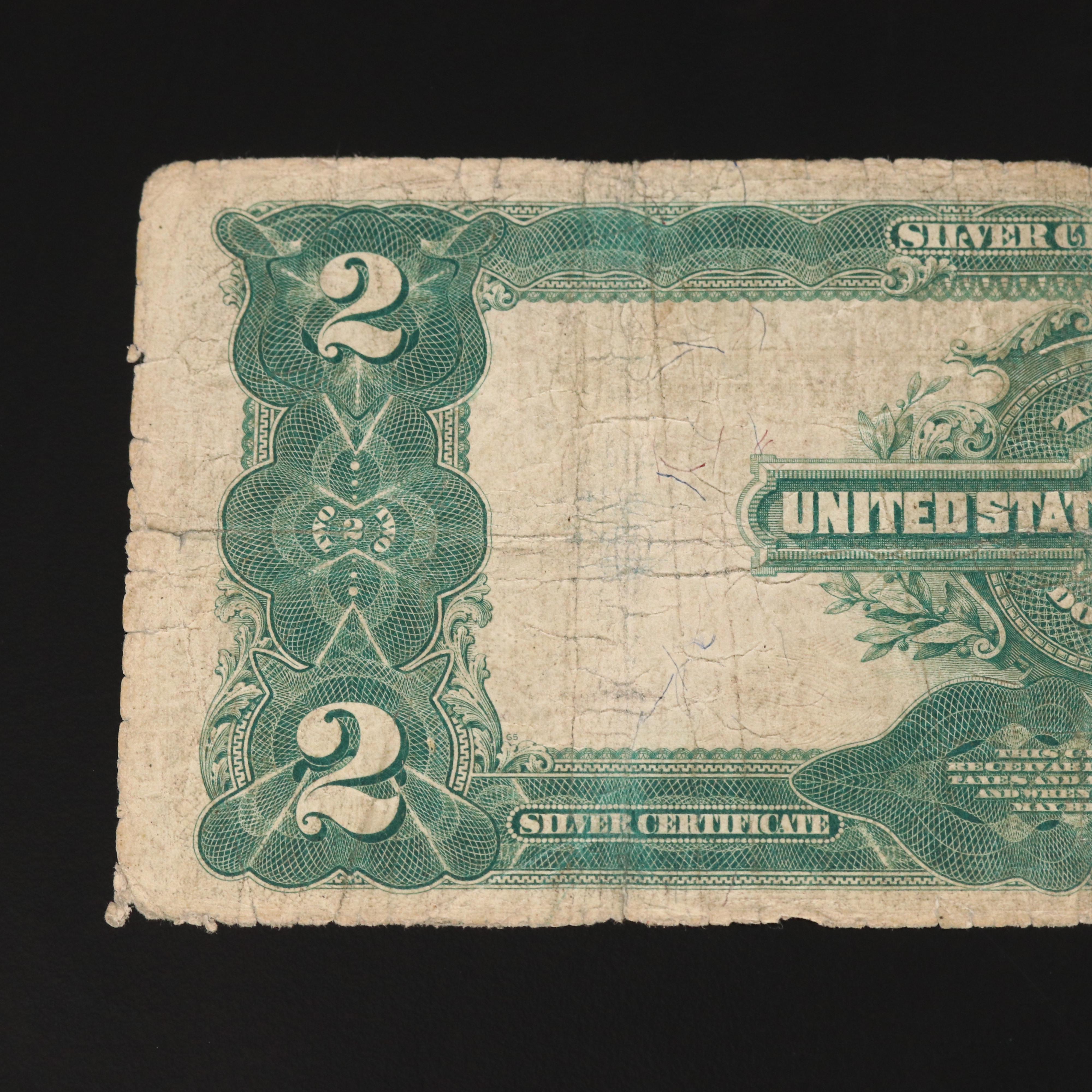 Series of 1899 $2 Silver Certificate