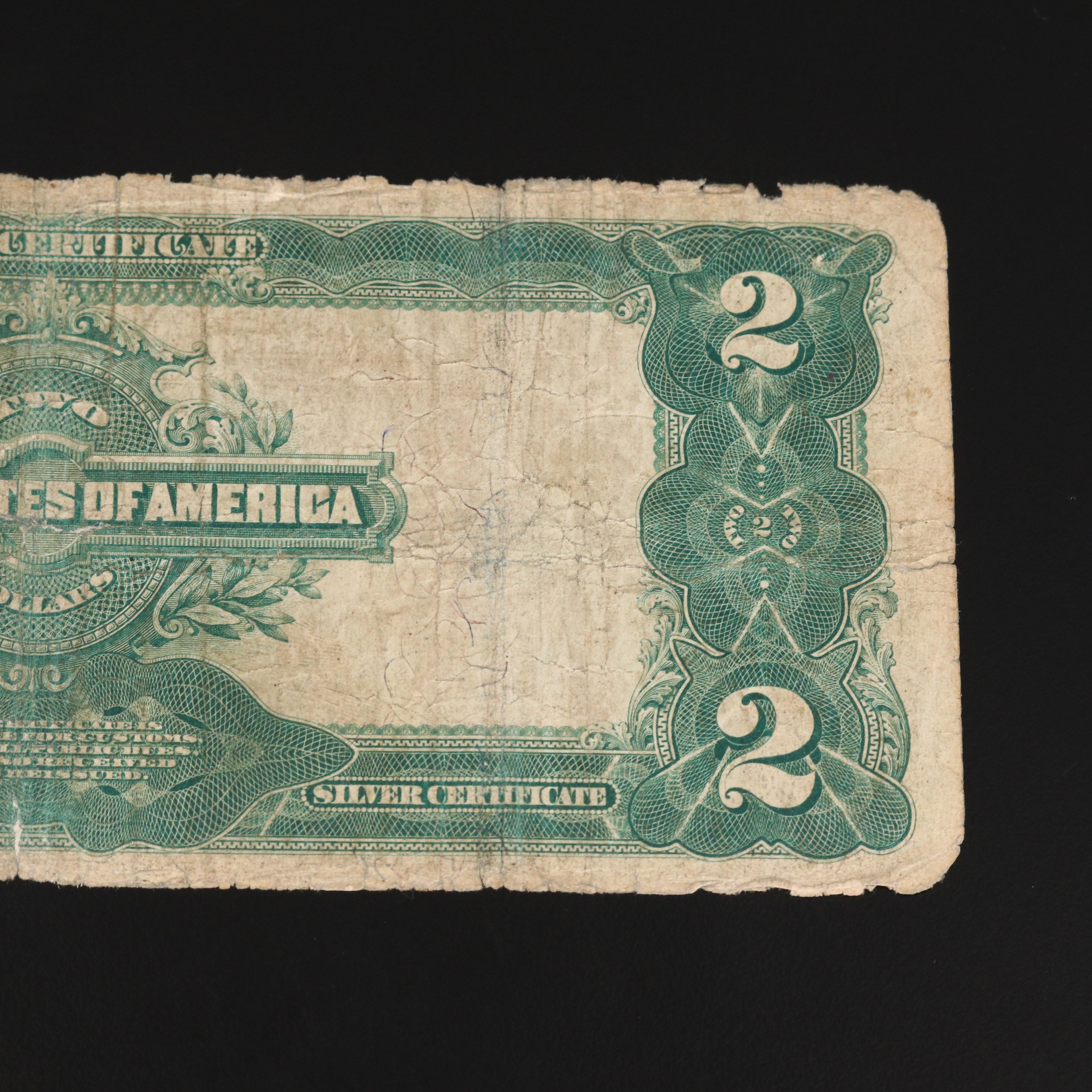 Series of 1899 $2 Silver Certificate