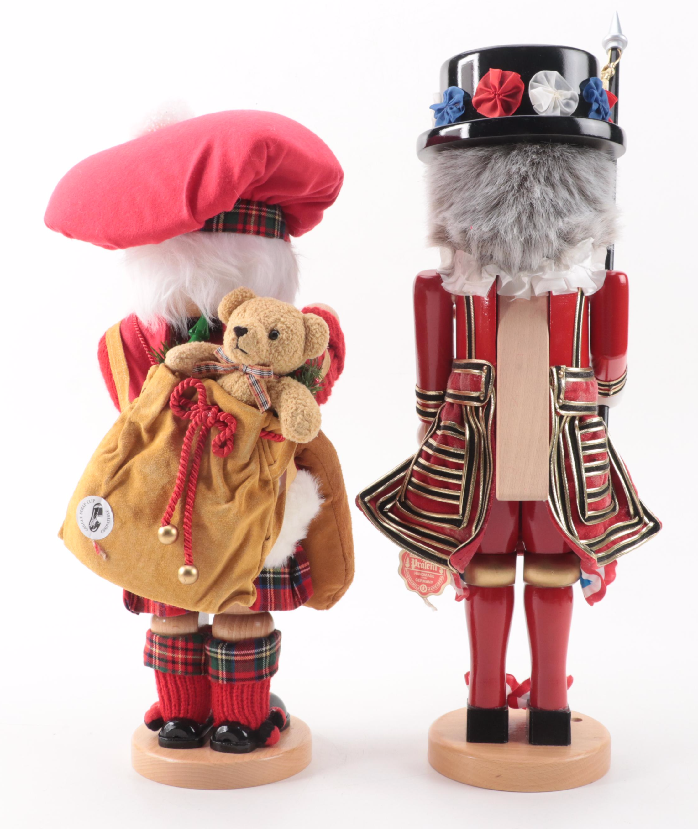 Steinbach "Beefeater" and Scottish Bagpiper Limited Edition Nutcrackers