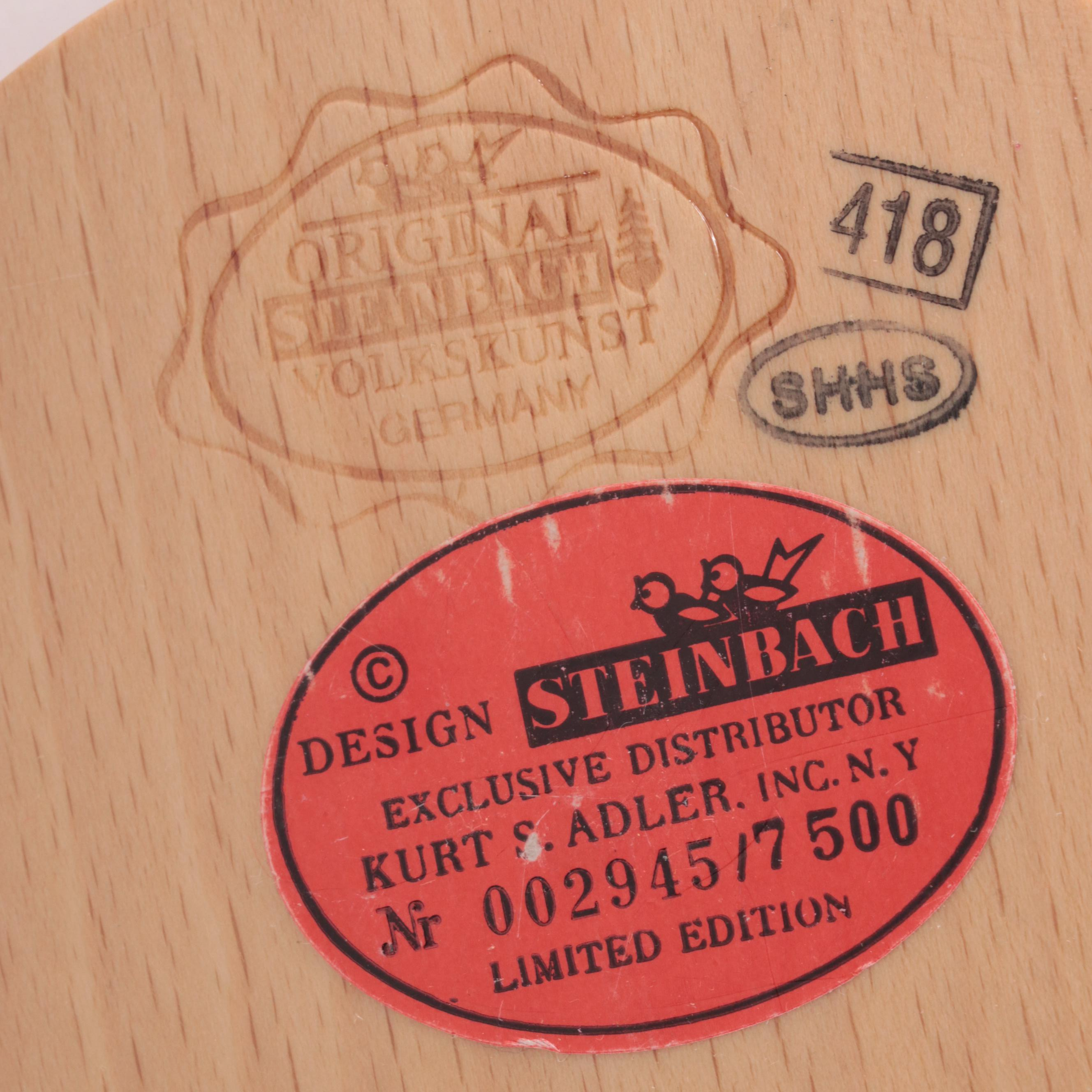 Steinbach "Beefeater" and Scottish Bagpiper Limited Edition Nutcrackers